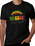 YAll Reggae For This? Graphic Black T-Shirt