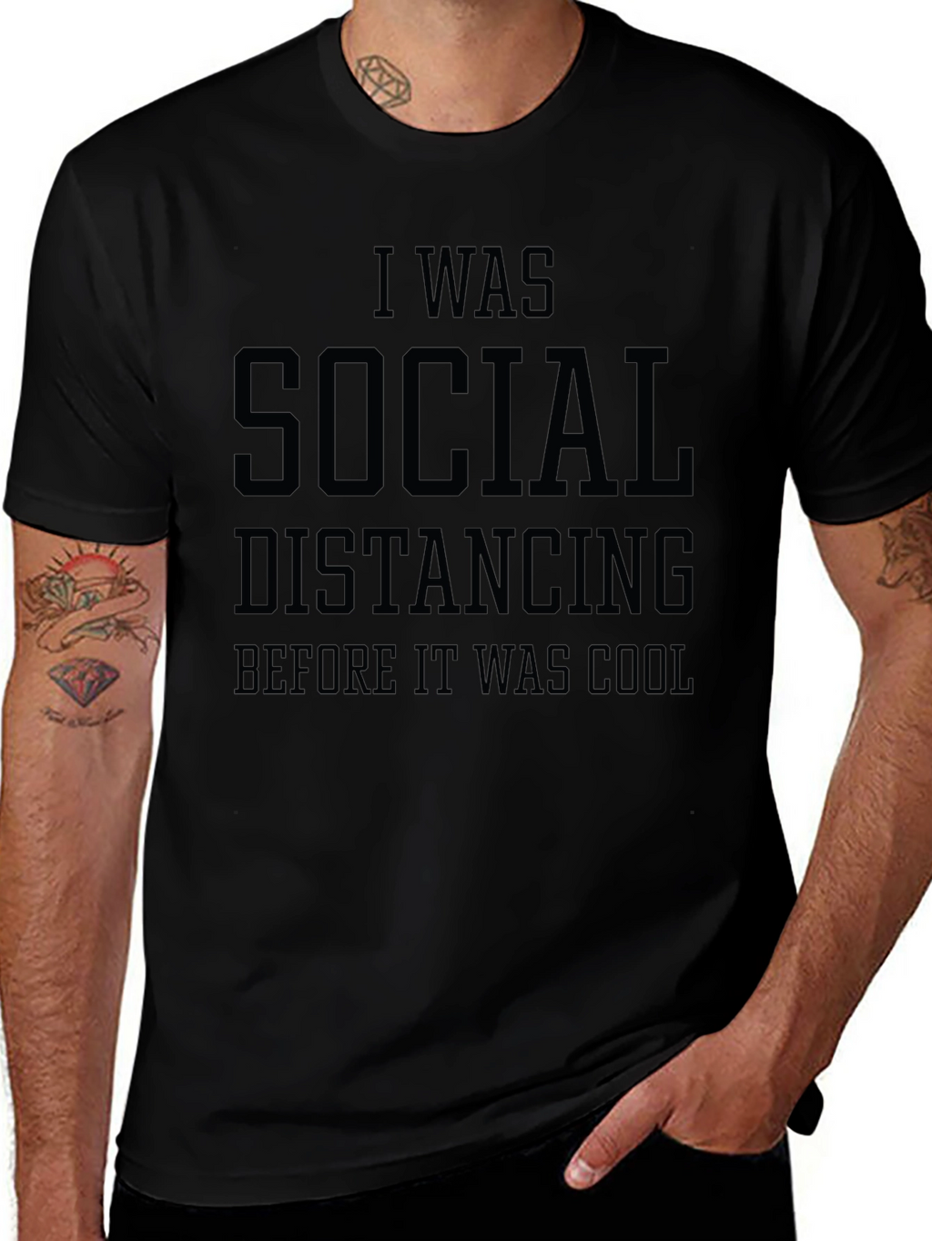 Social Distancing Graphic Tee