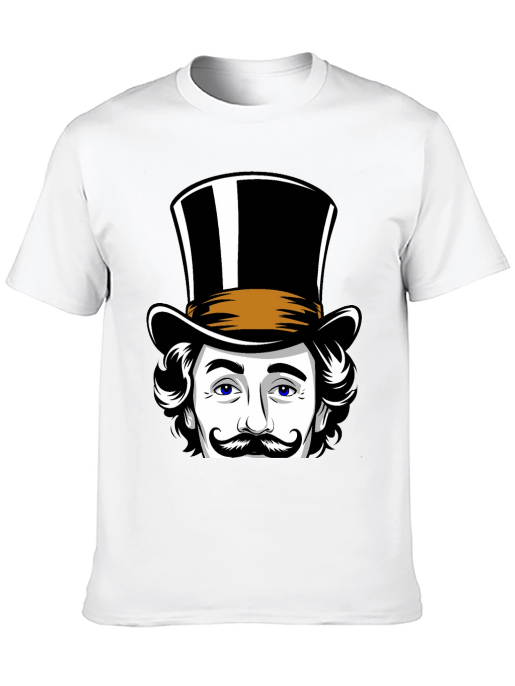 Top Hat Gentleman T-Shirt - Bold Graphic Tee