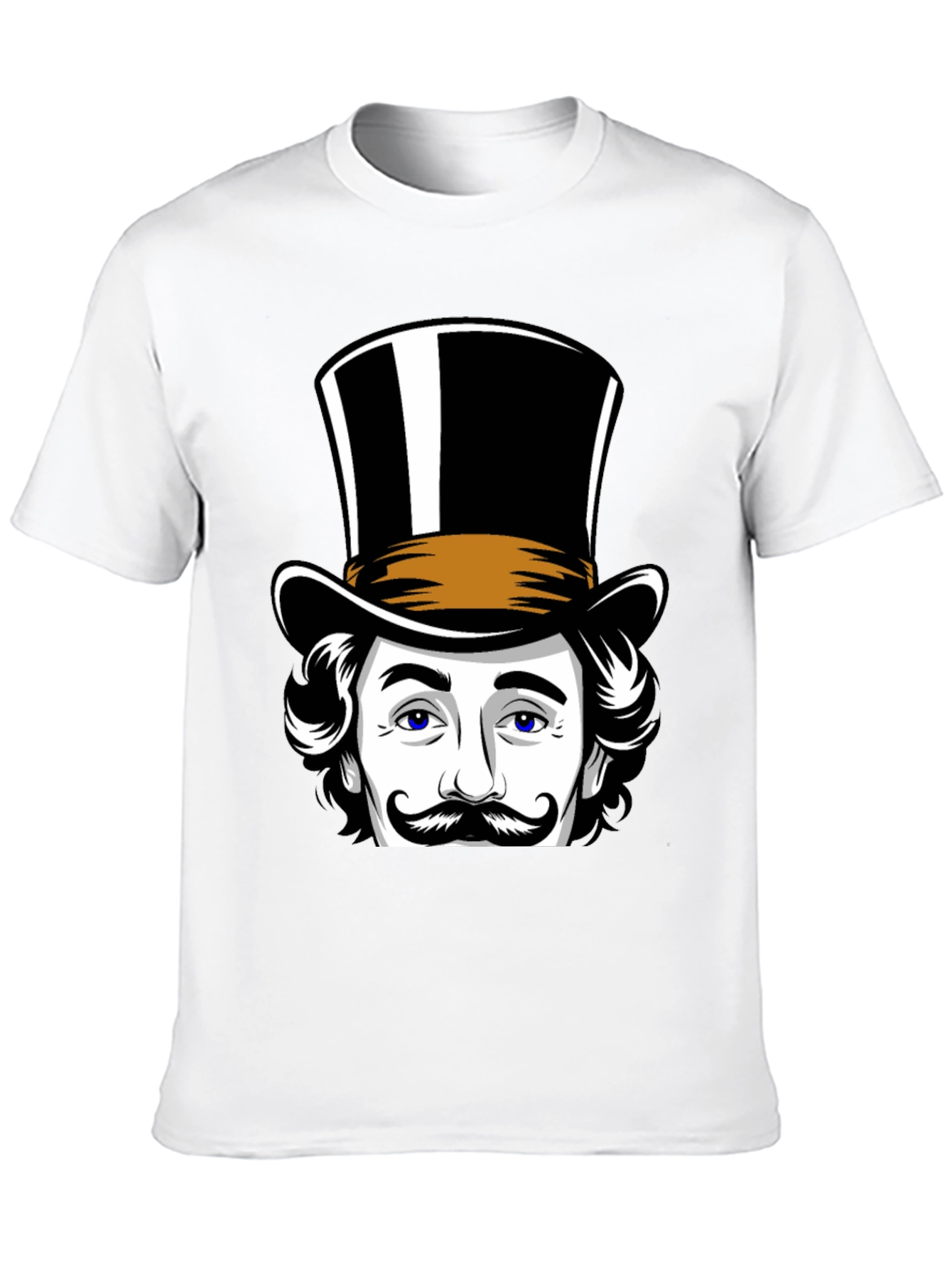 Top Hat Gentleman T-Shirt - Bold Graphic Tee