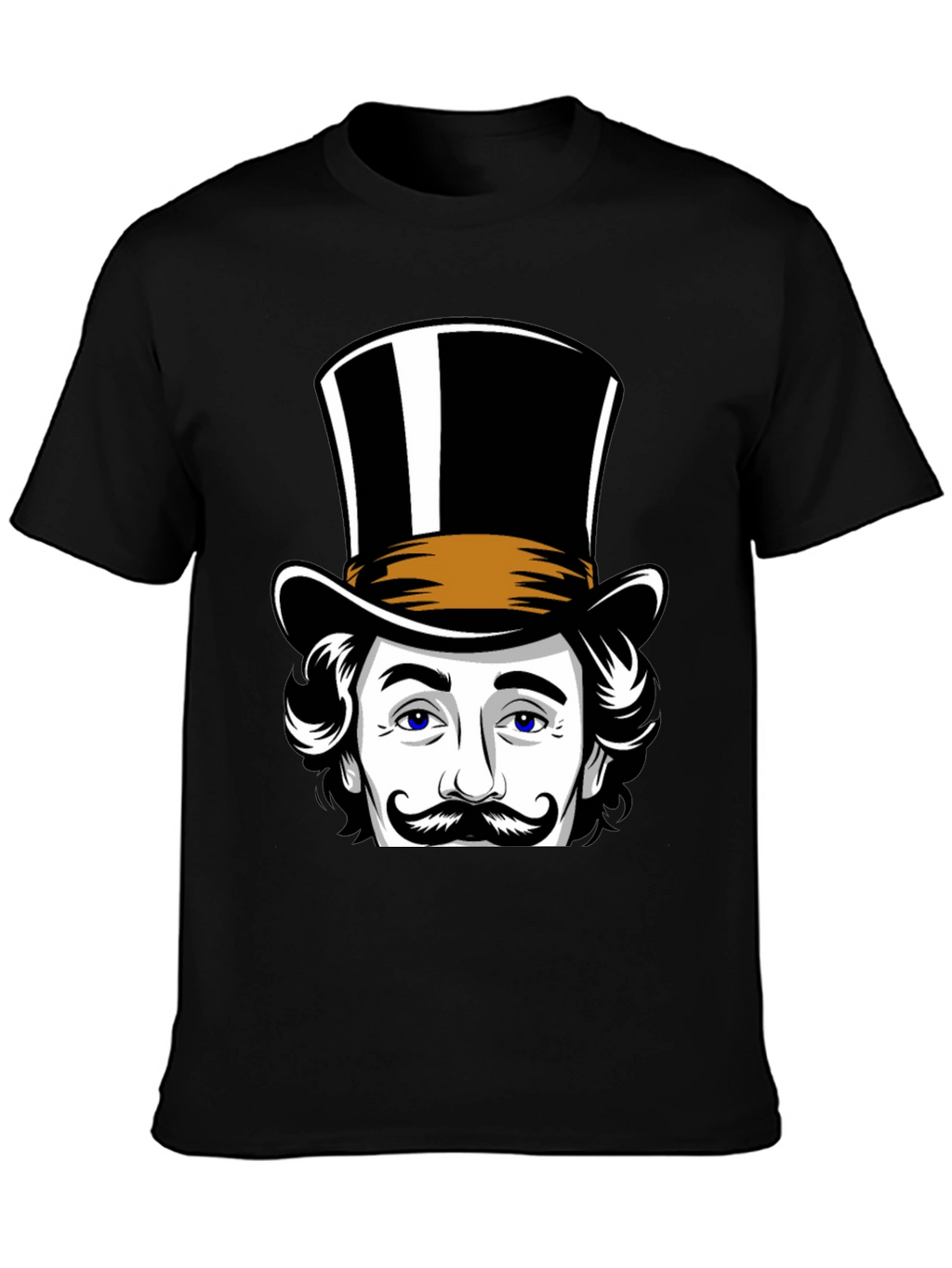 Top Hat Gentleman T-Shirt - Bold Graphic Tee