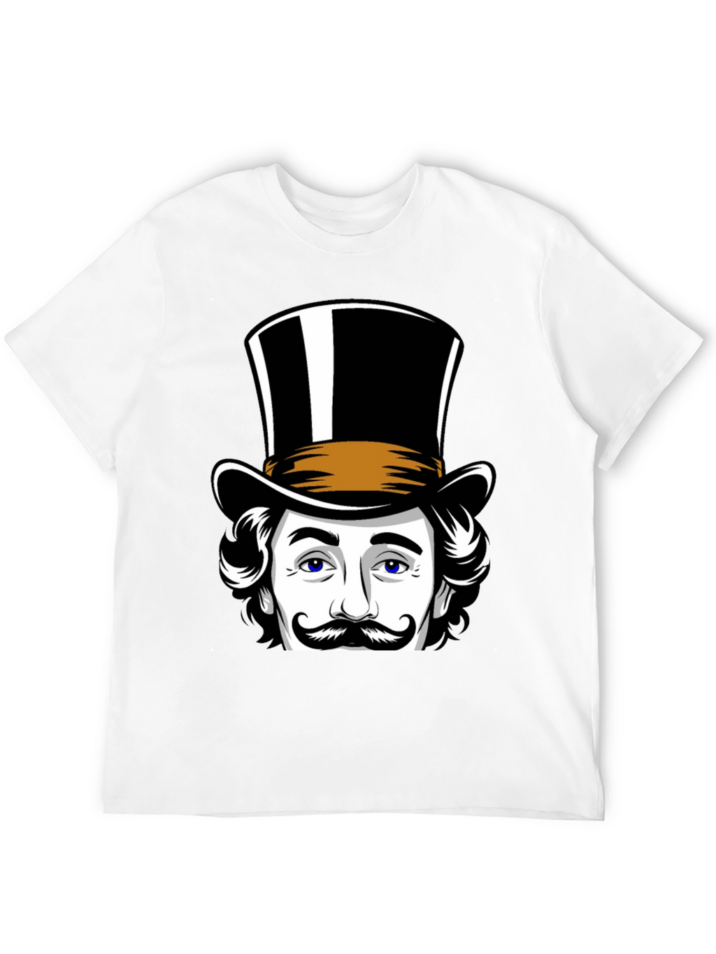 Top Hat Gentleman T-Shirt - Bold Graphic Tee