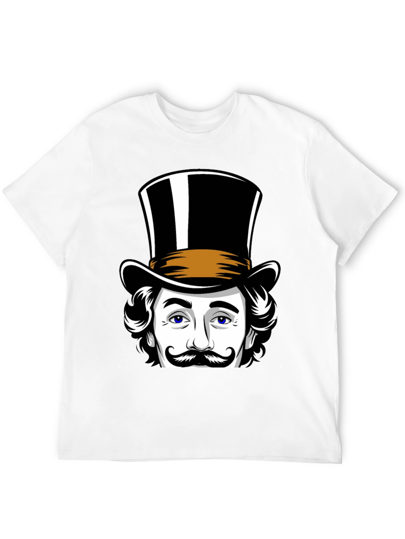 Top Hat Gentleman T-Shirt - Bold Graphic Tee