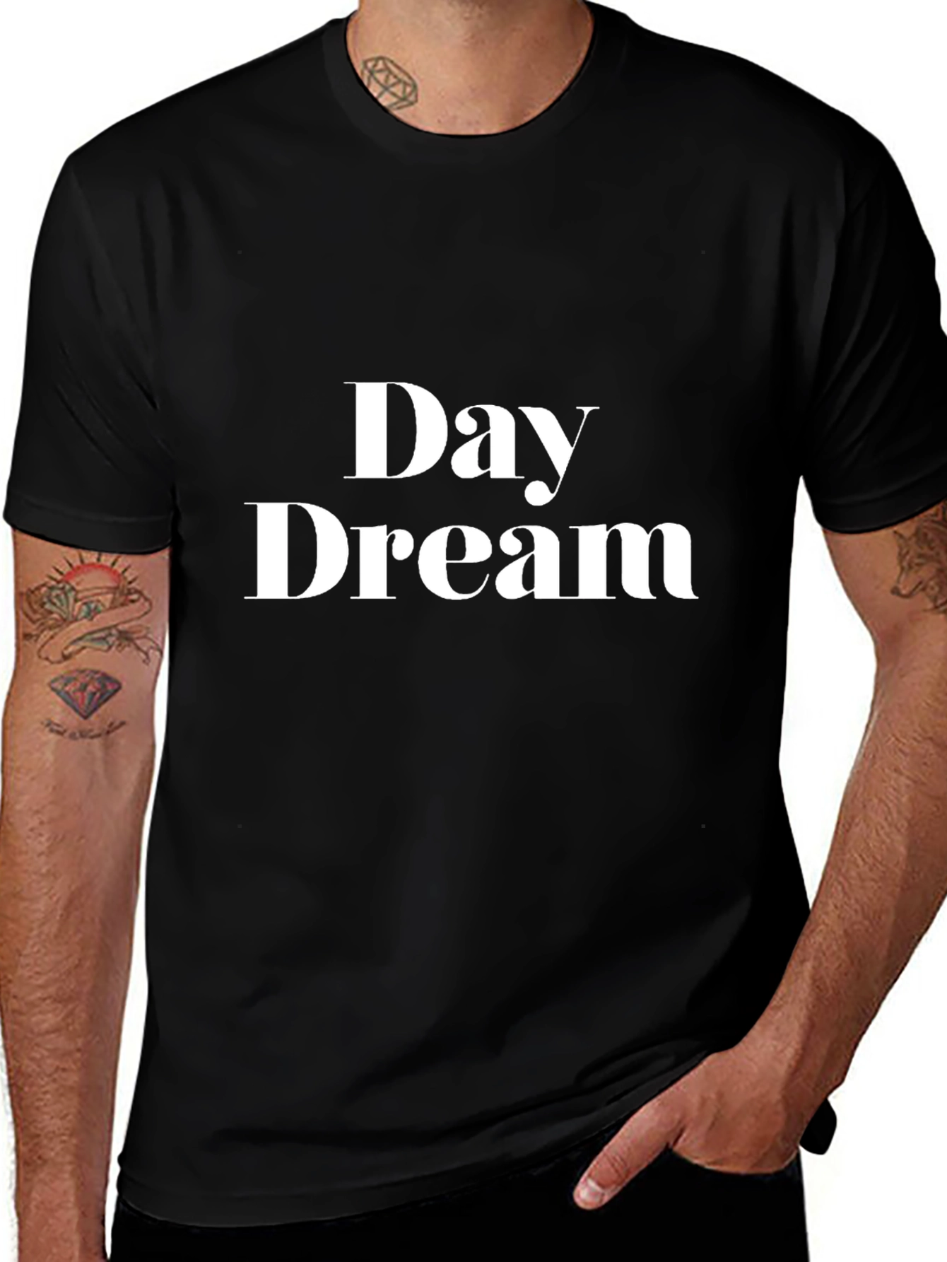 Day Dream Graphic Tee - Classic Black T-Shirt