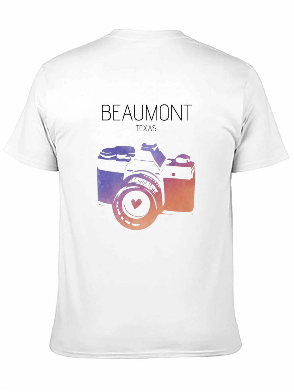 Beaumont Texas Camera Graphic T-Shirt