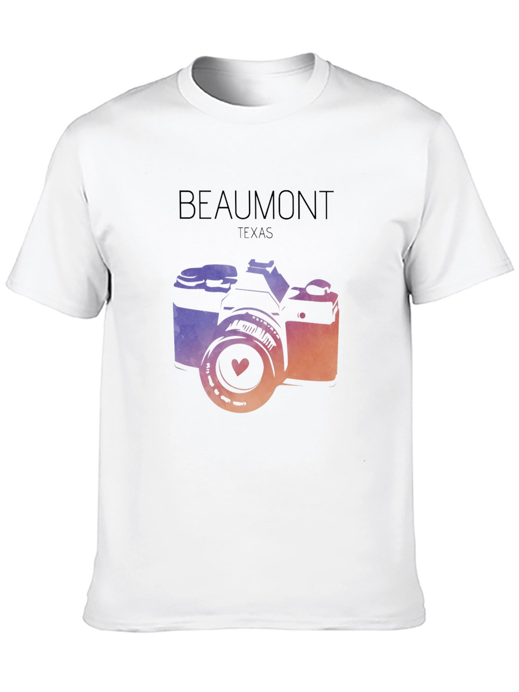 Beaumont Texas Camera Graphic T-Shirt