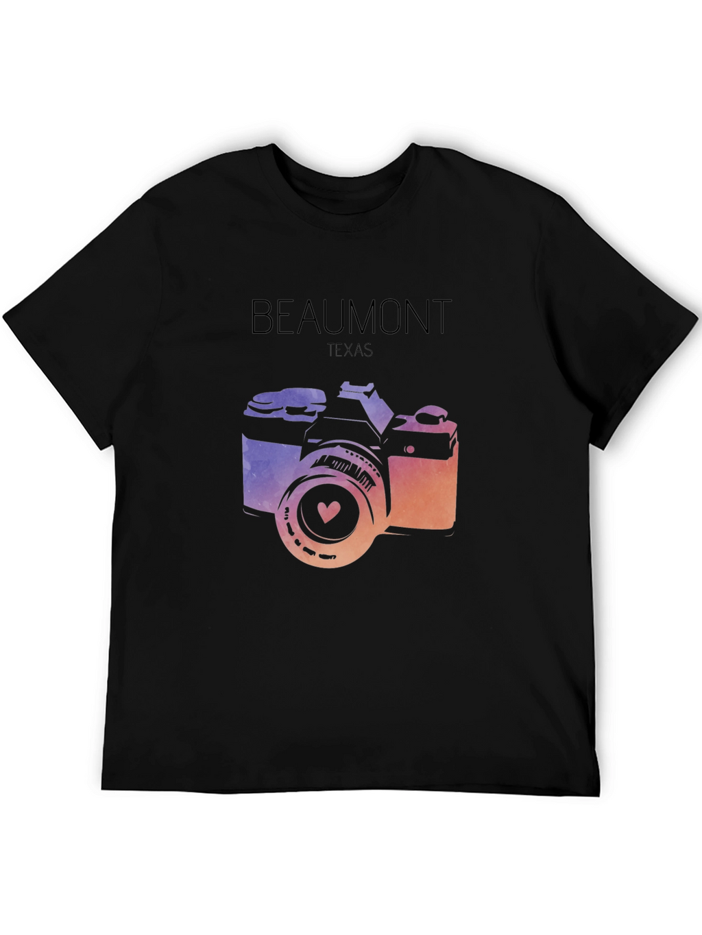 Beaumont Texas Camera Graphic T-Shirt