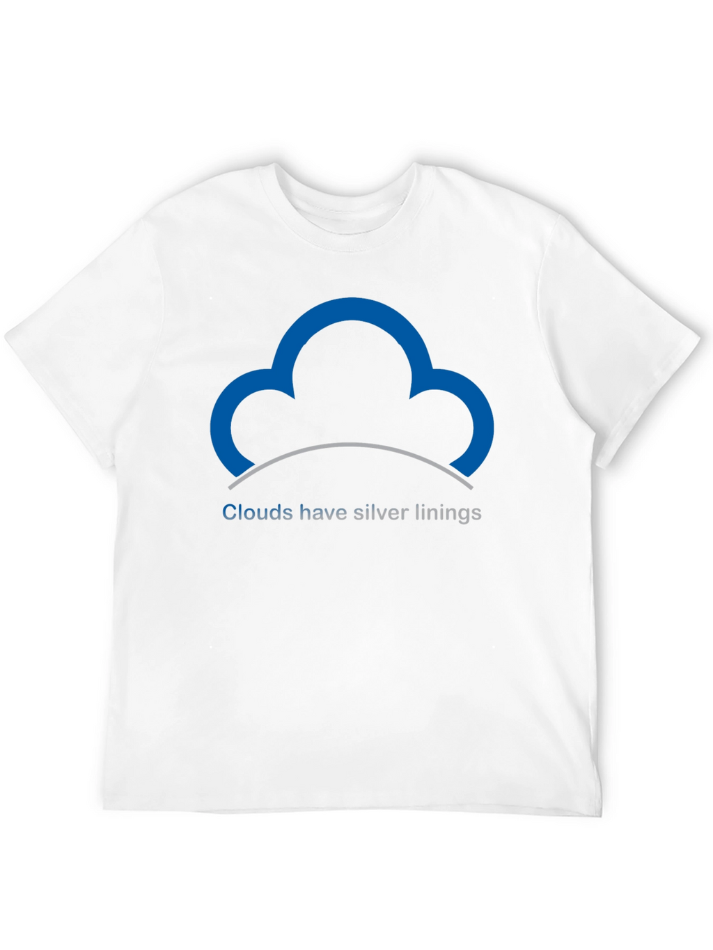 Optimistic Cloud T-Shirt - Silver Linings