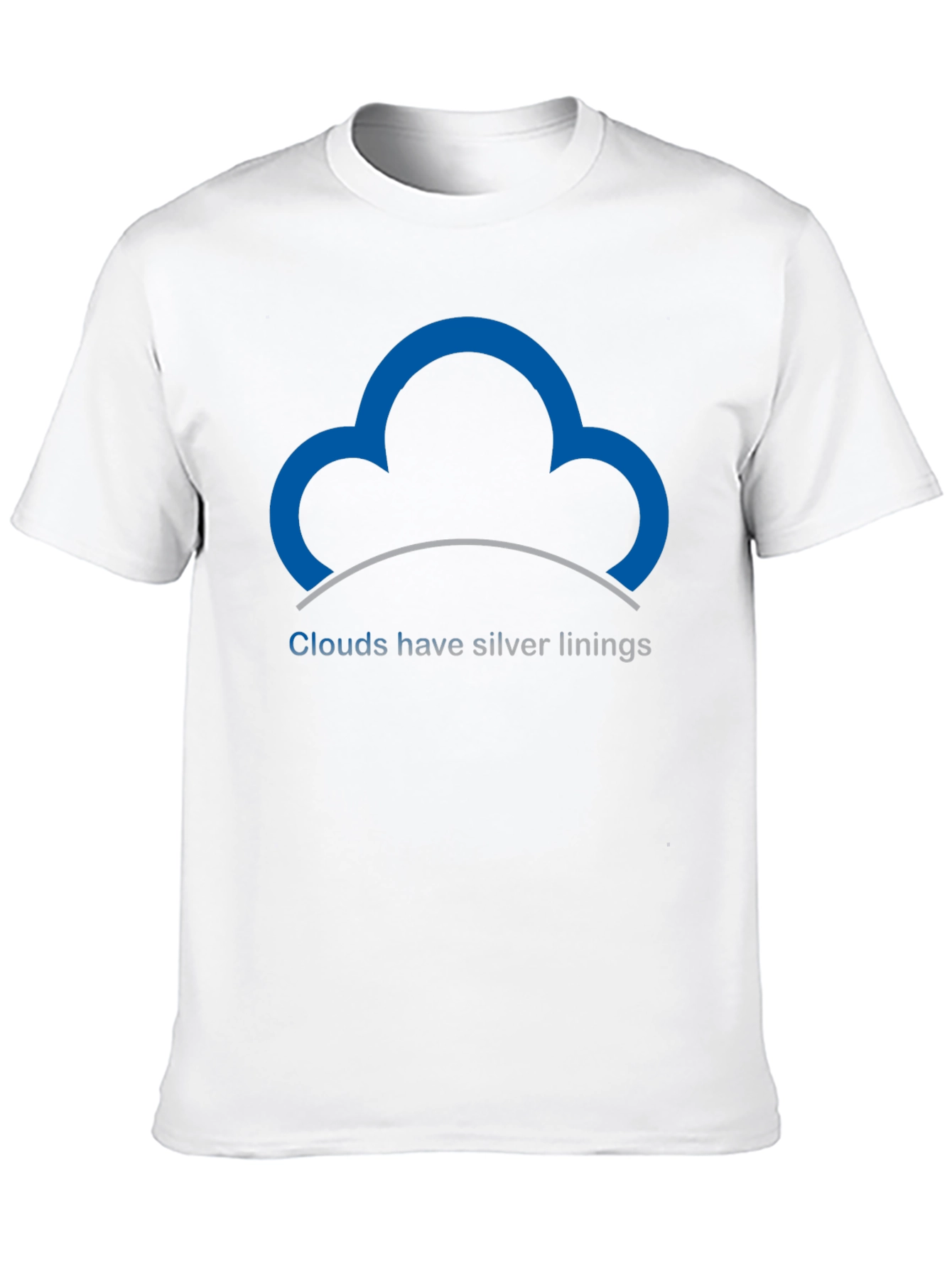 Optimistic Cloud T-Shirt - Silver Linings