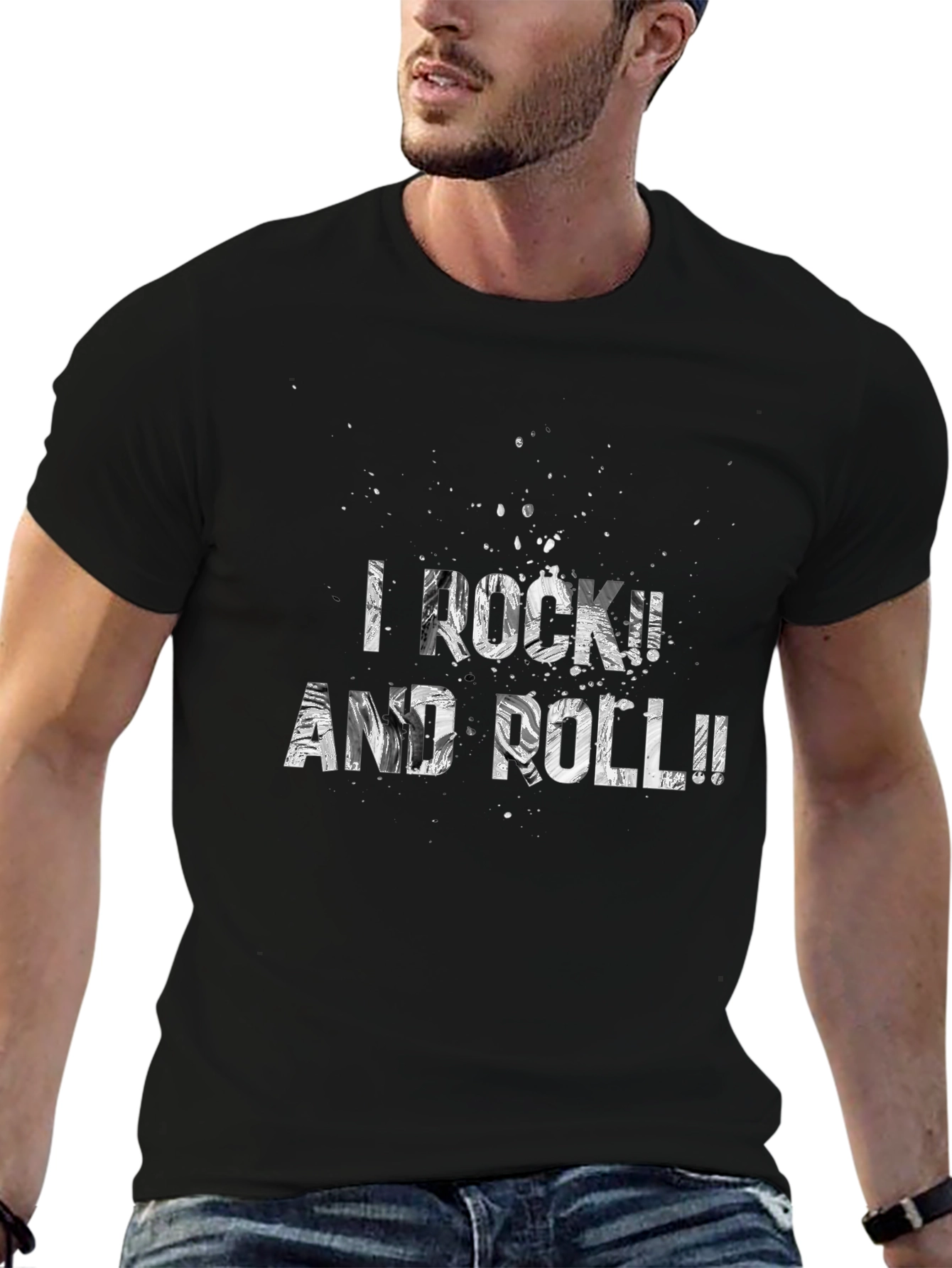 I Rock and Roll Graphic Tee