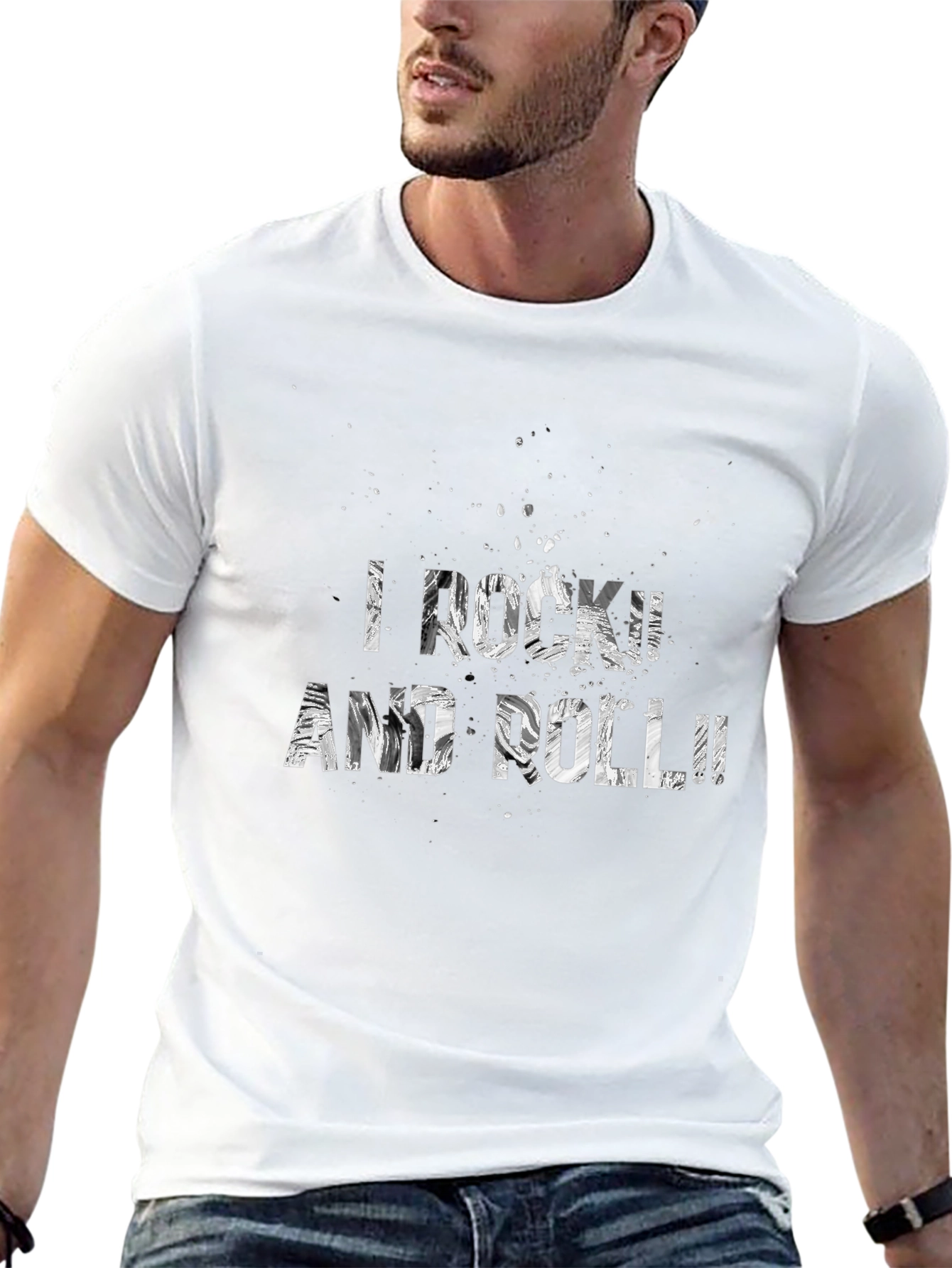 I Rock and Roll Graphic Tee