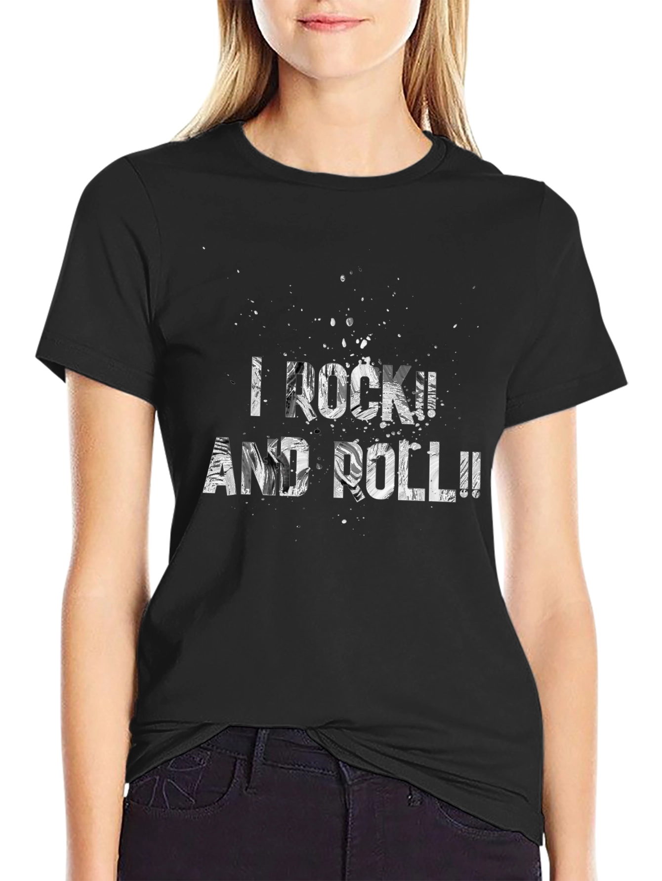 I Rock and Roll Graphic Tee