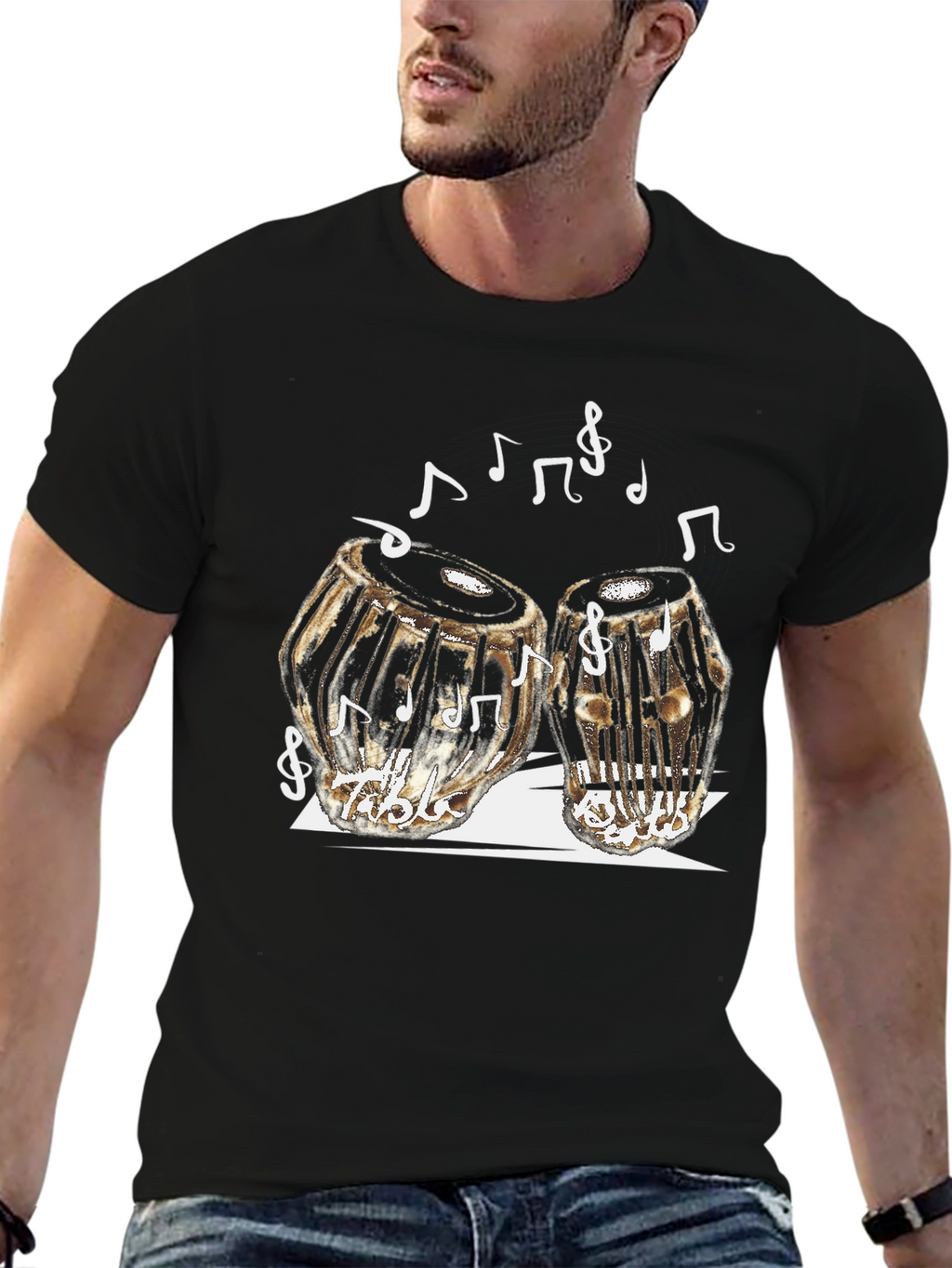 Tabla Drums Graphic T-Shirt