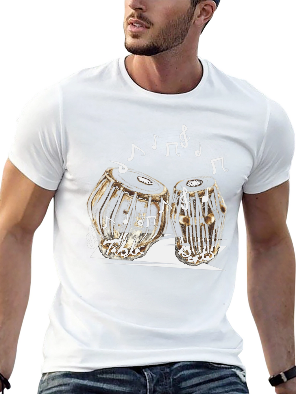 Tabla Drums Graphic T-Shirt