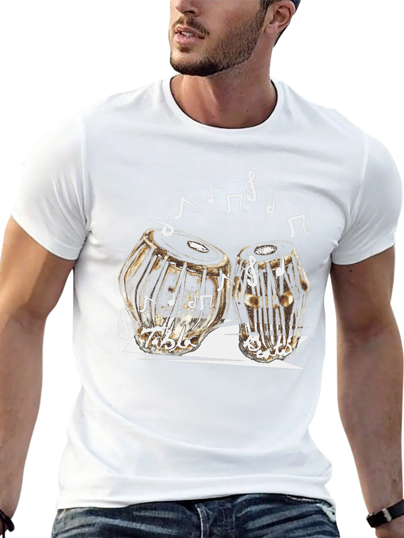 Tabla Drums Graphic T-Shirt