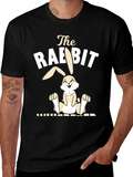 The Rabbit Whipper Funny Graphic Tee