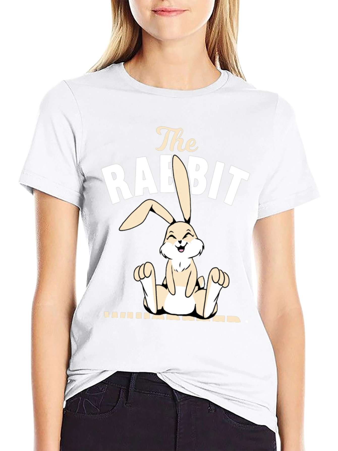 The Rabbit Whipper Funny Graphic Tee
