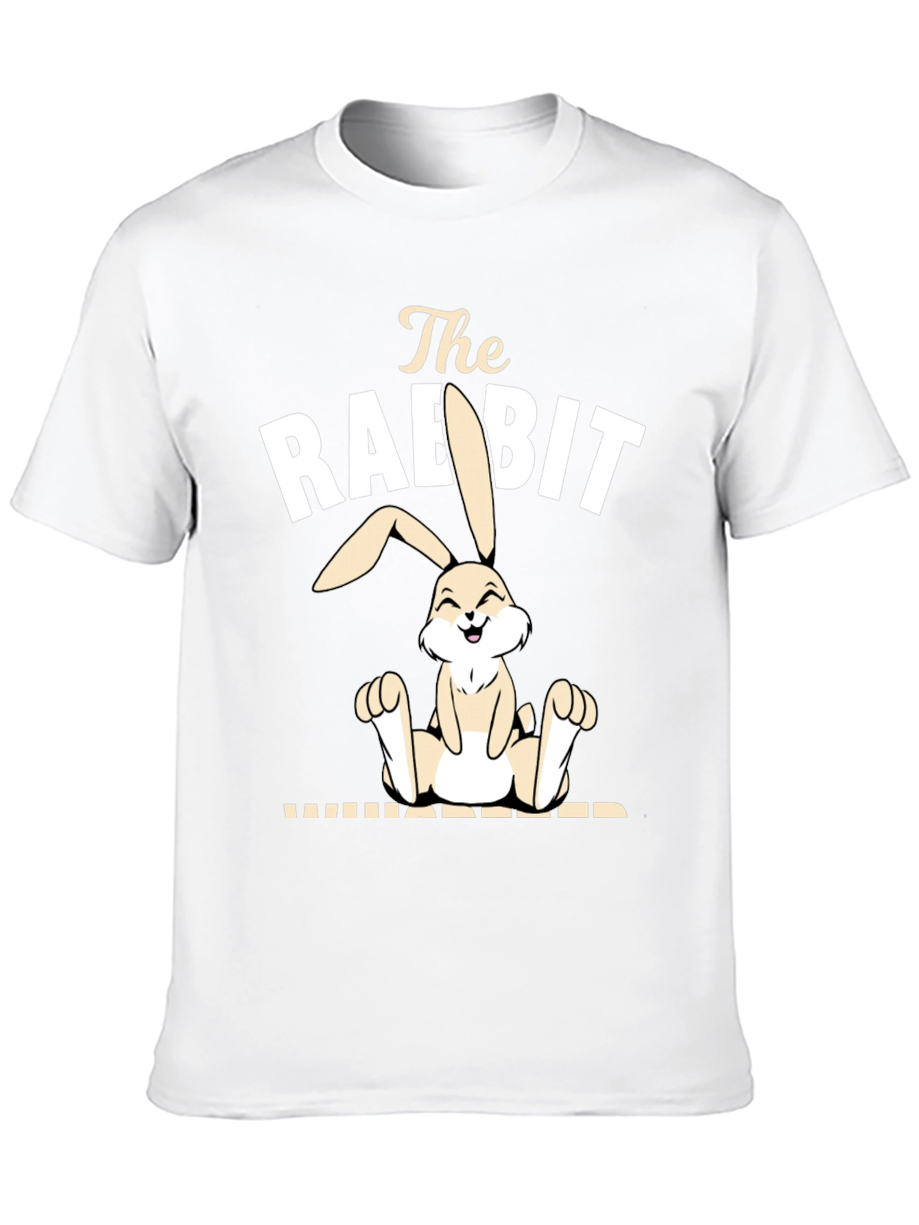 The Rabbit Whipper Funny Graphic Tee