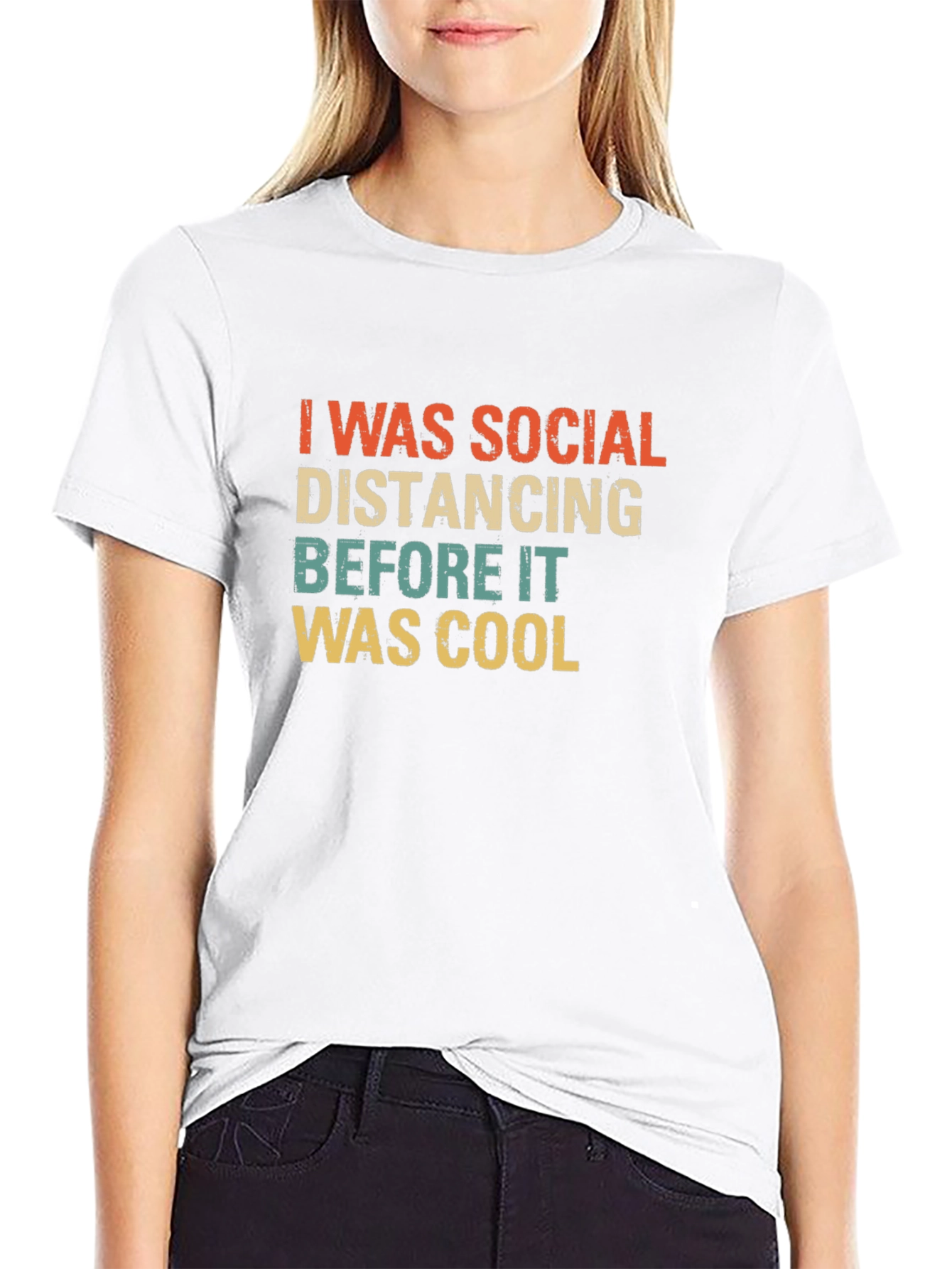 Retro Social Distancing T-Shirt