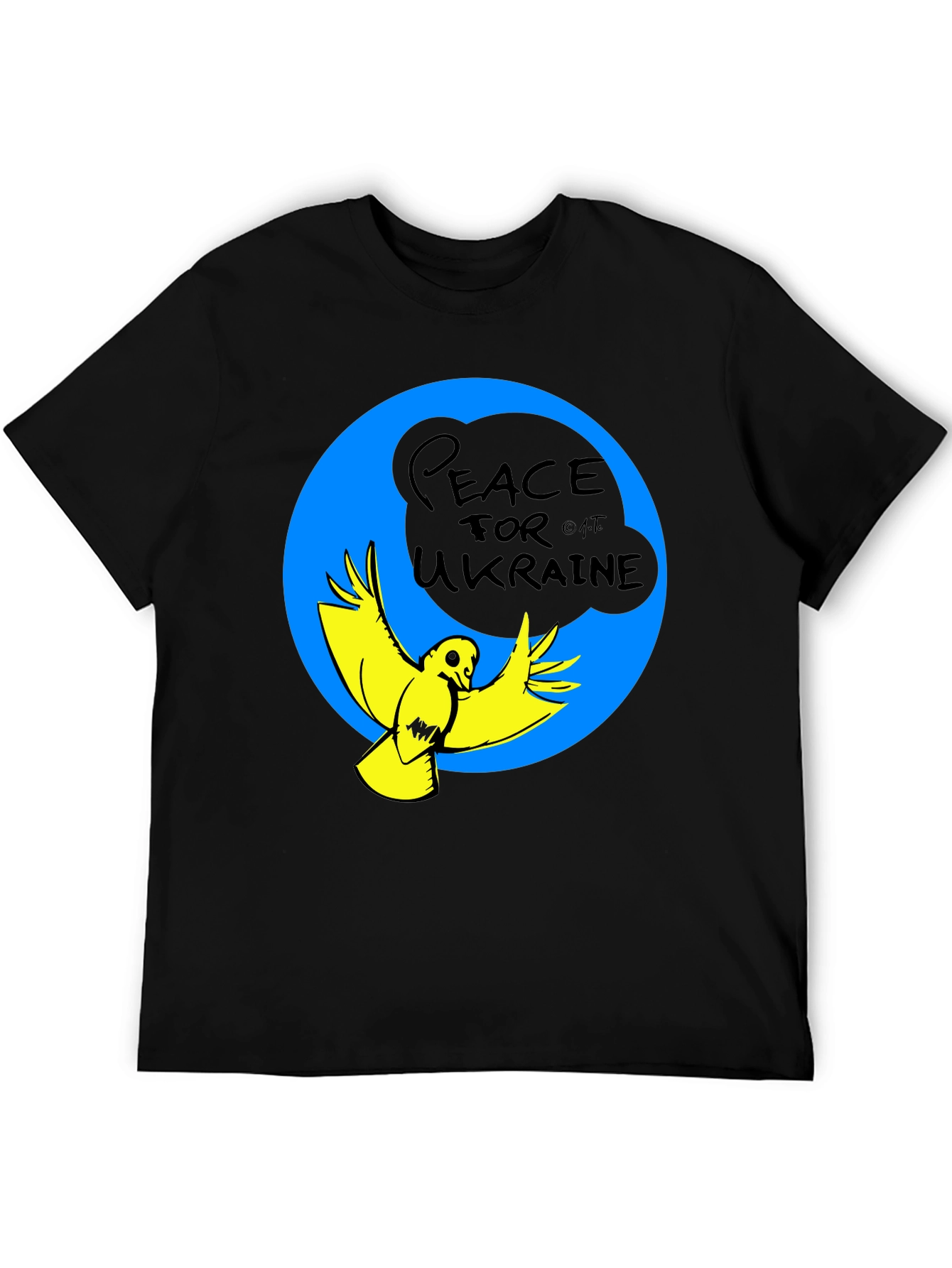 Peace for Ukraine T-Shirt - Dove Graphic Tee
