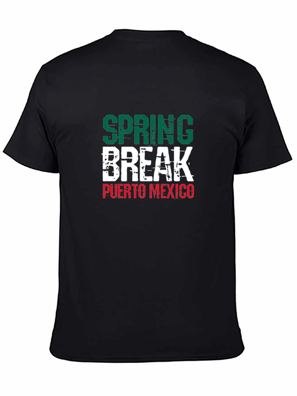 Spring Break Puerto Mexico Graphic T-Shirt