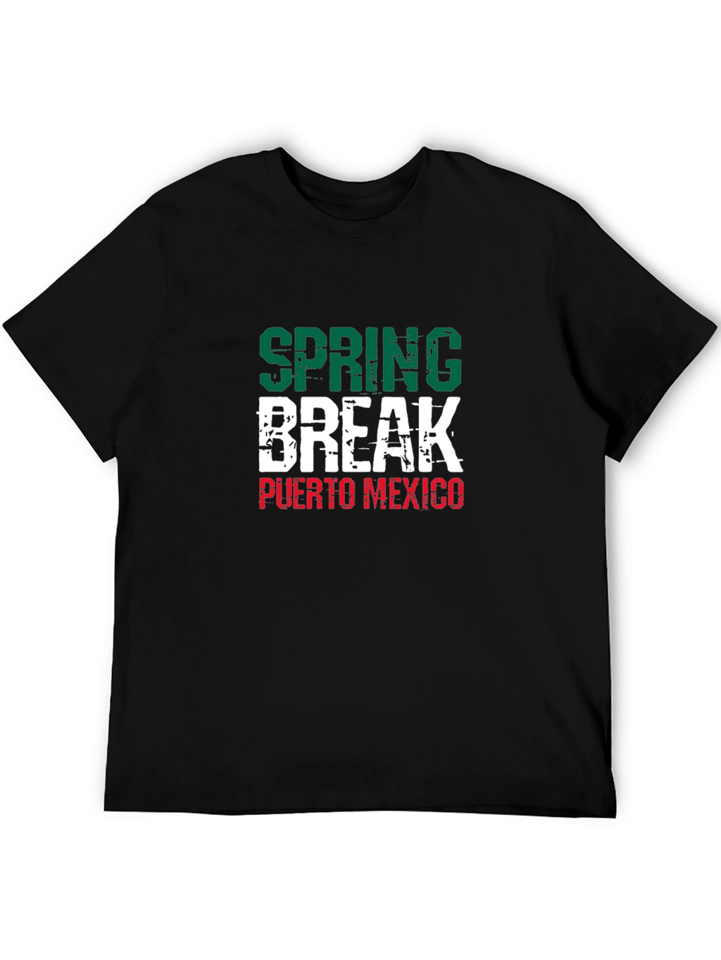 Spring Break Puerto Mexico Graphic T-Shirt