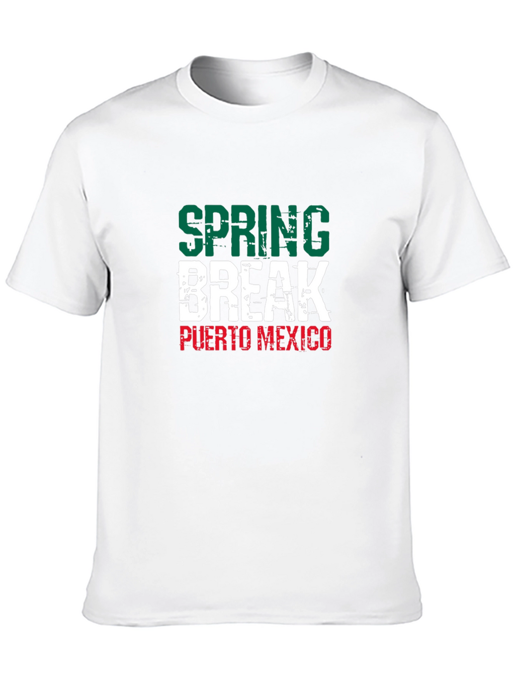 Spring Break Puerto Mexico Graphic T-Shirt