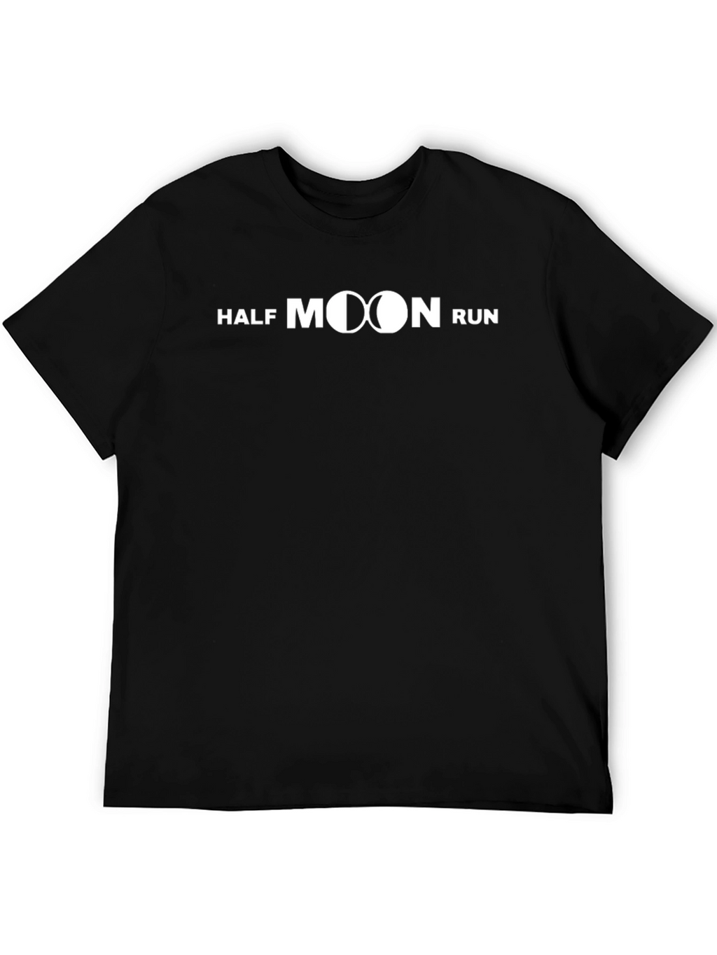 Half Moon Run Graphic T-Shirt - Black Cotton Blend