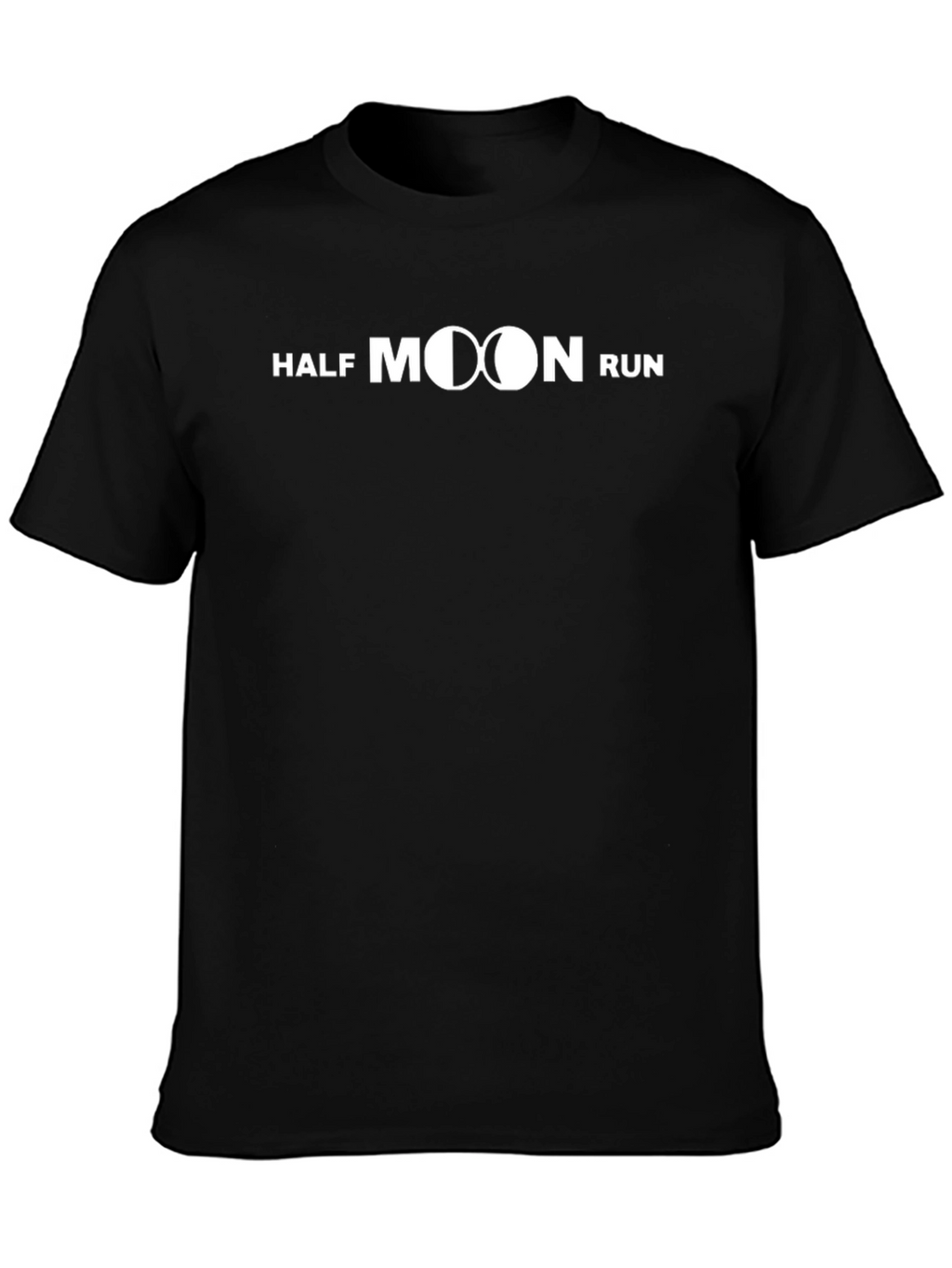 Half Moon Run Graphic T-Shirt - Black Cotton Blend