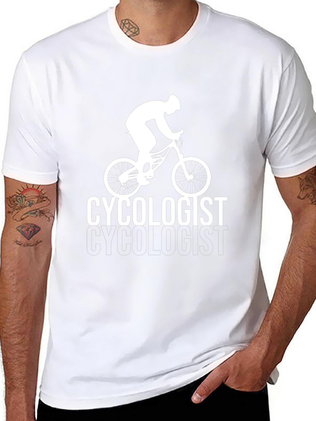 Cycologist Graphic T-Shirt - Black