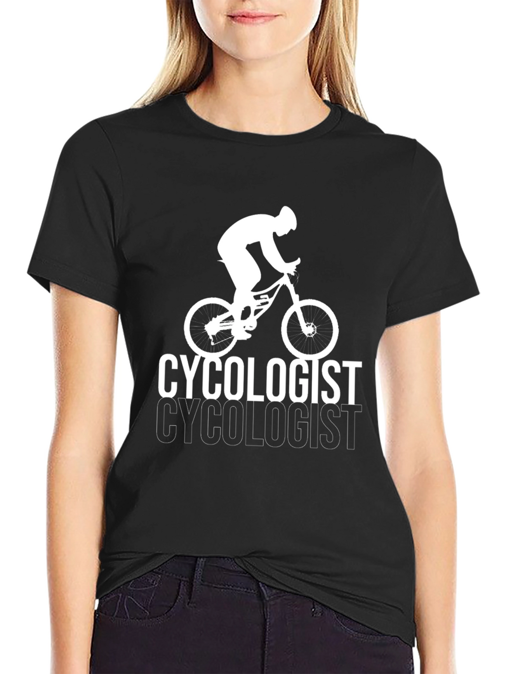 Cycologist Graphic T-Shirt - Black
