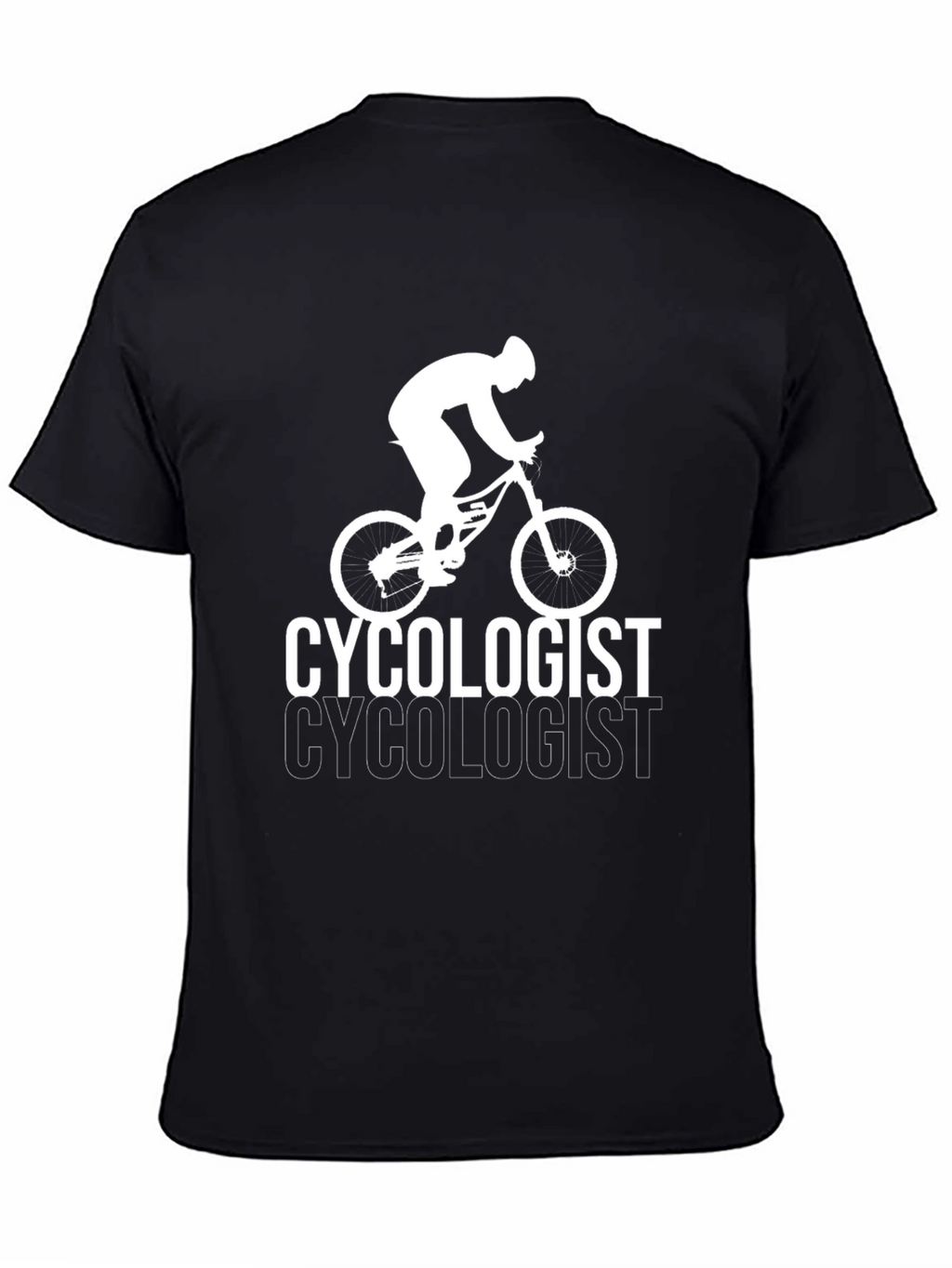 Cycologist Graphic T-Shirt - Black