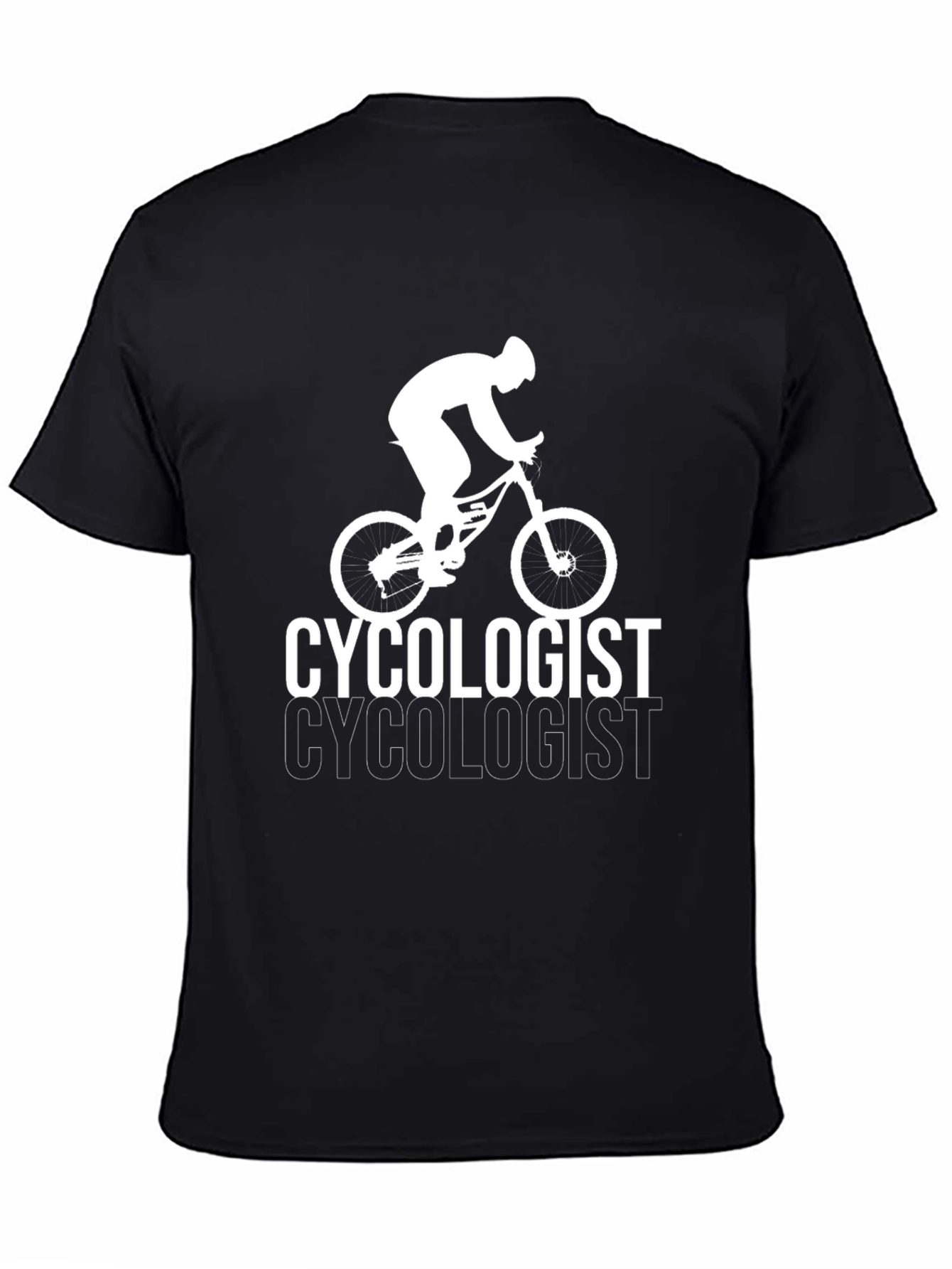 Cycologist Graphic T-Shirt - Black