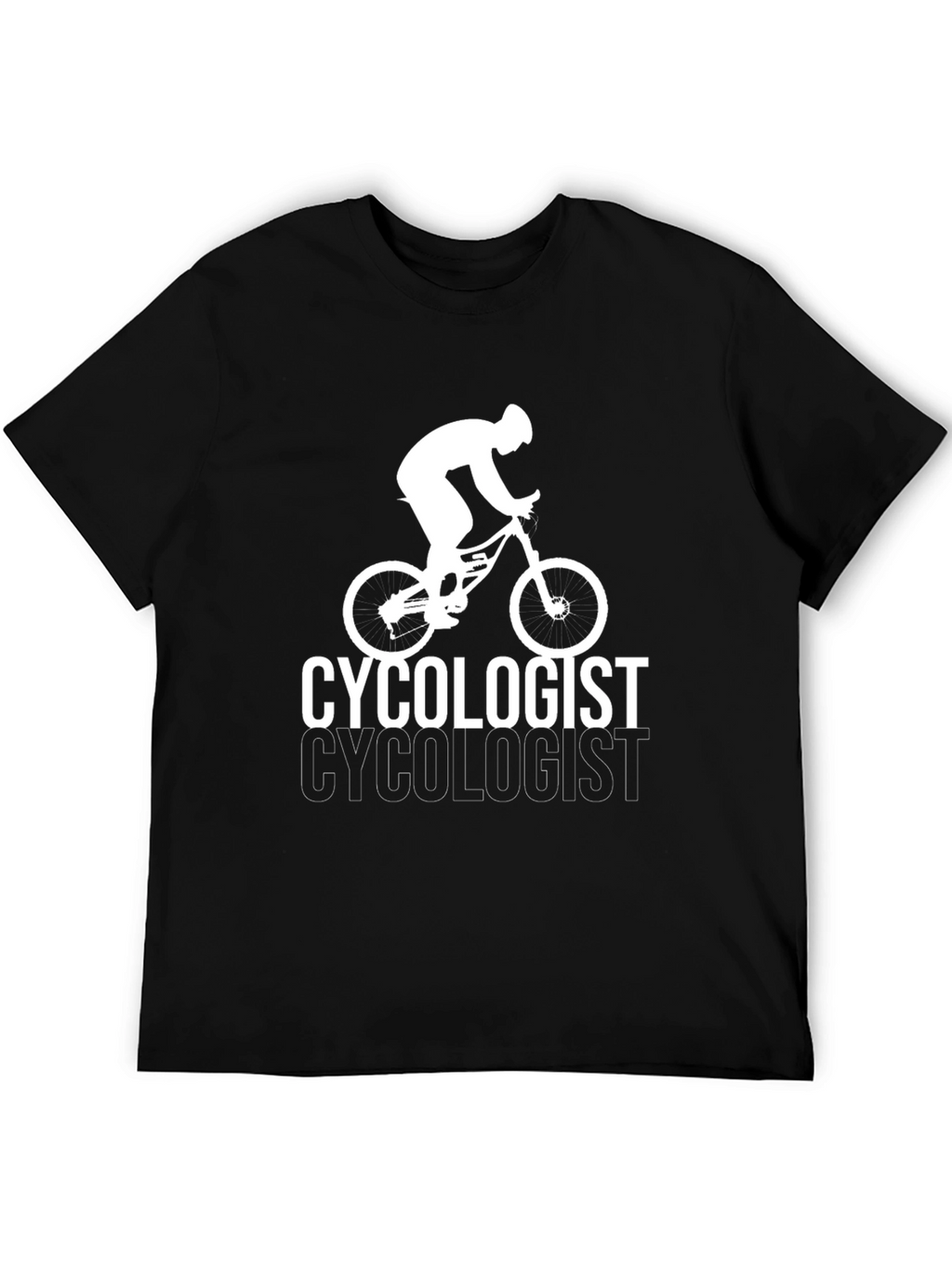 Cycologist Graphic T-Shirt - Black
