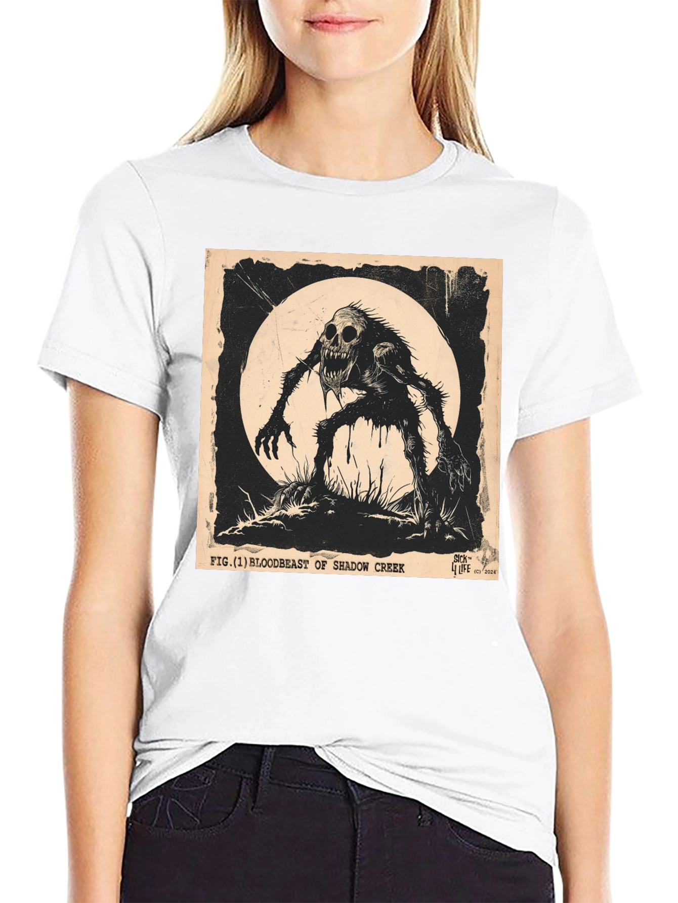 Shadow Creek Bloodbeast T-Shirt - Mens Black Graphic Tee