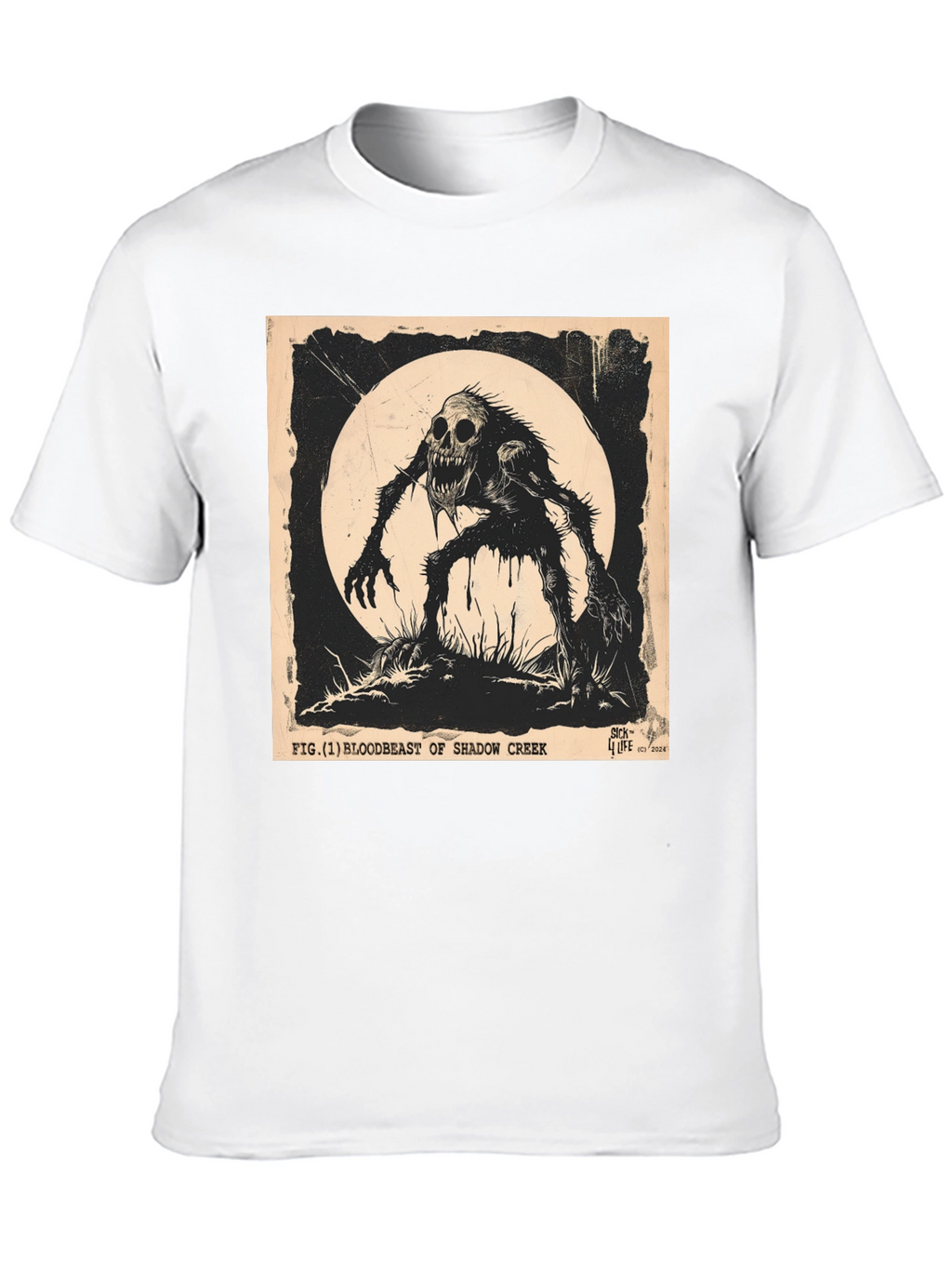 Shadow Creek Bloodbeast T-Shirt - Mens Black Graphic Tee