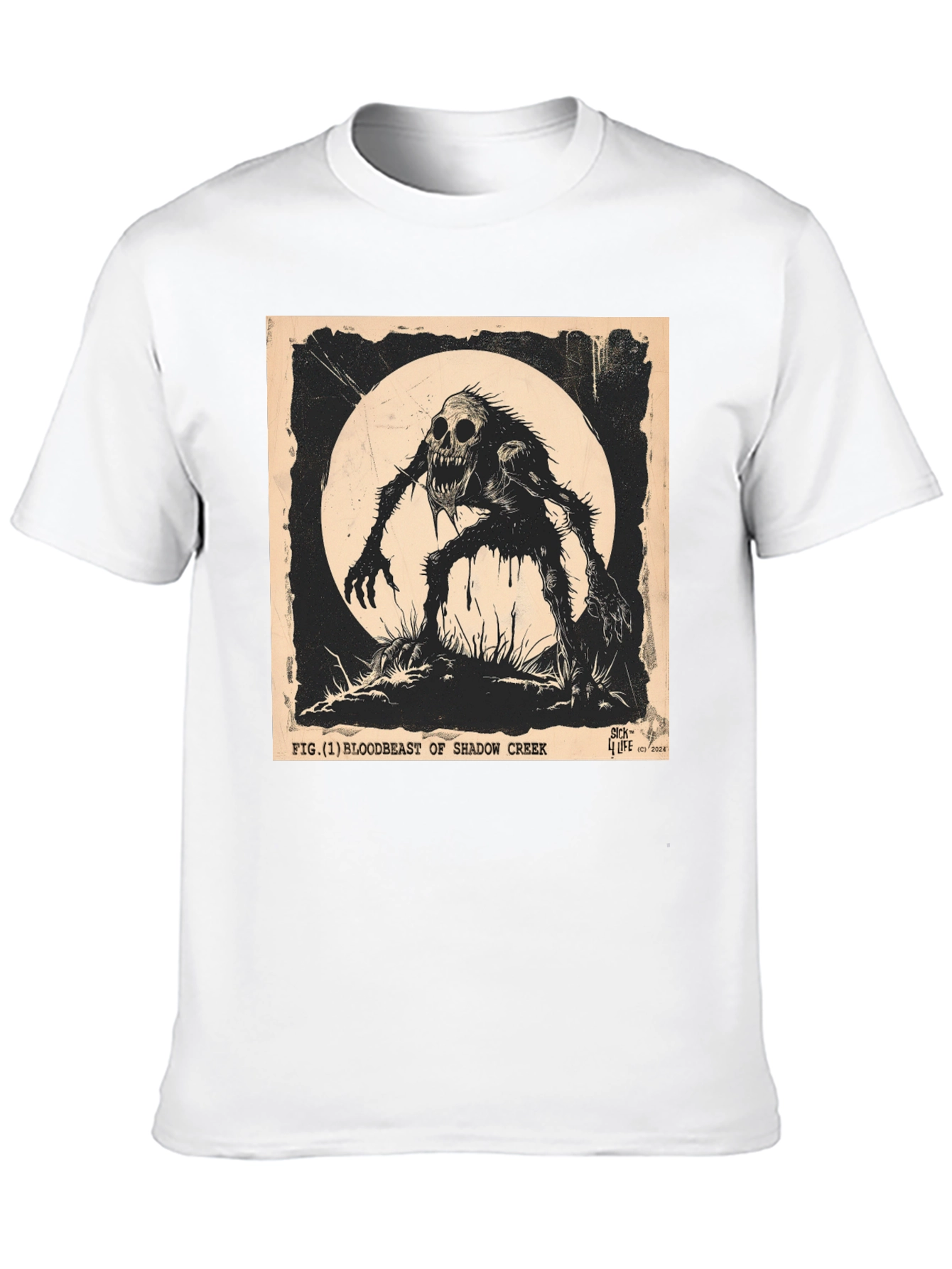 Shadow Creek Bloodbeast T-Shirt - Mens Black Graphic Tee