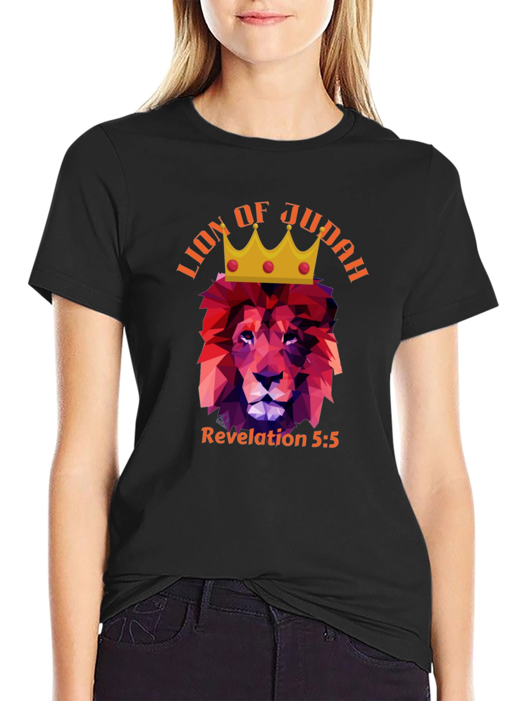 Lion of Judah Christian Graphic Tee