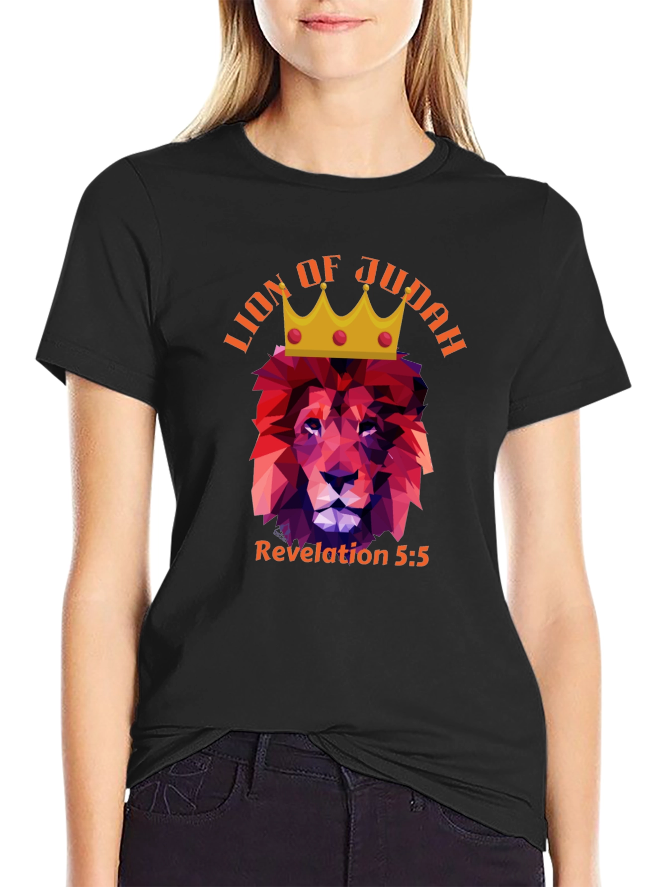 Lion of Judah Christian Graphic Tee