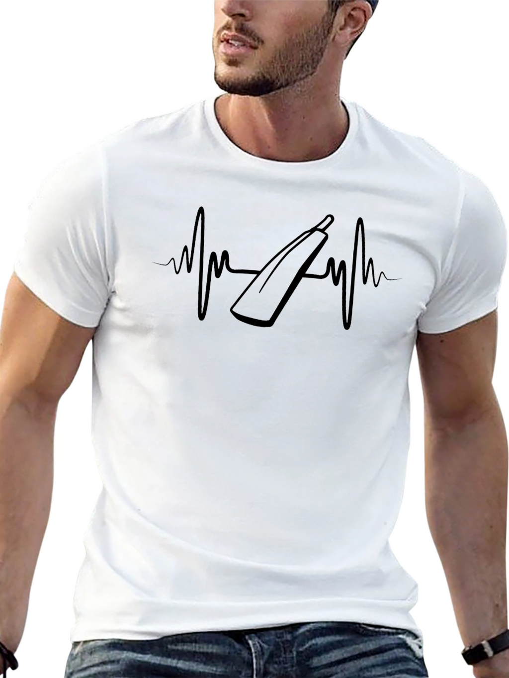 Bassoon Heartbeat T-Shirt - Musician Gift