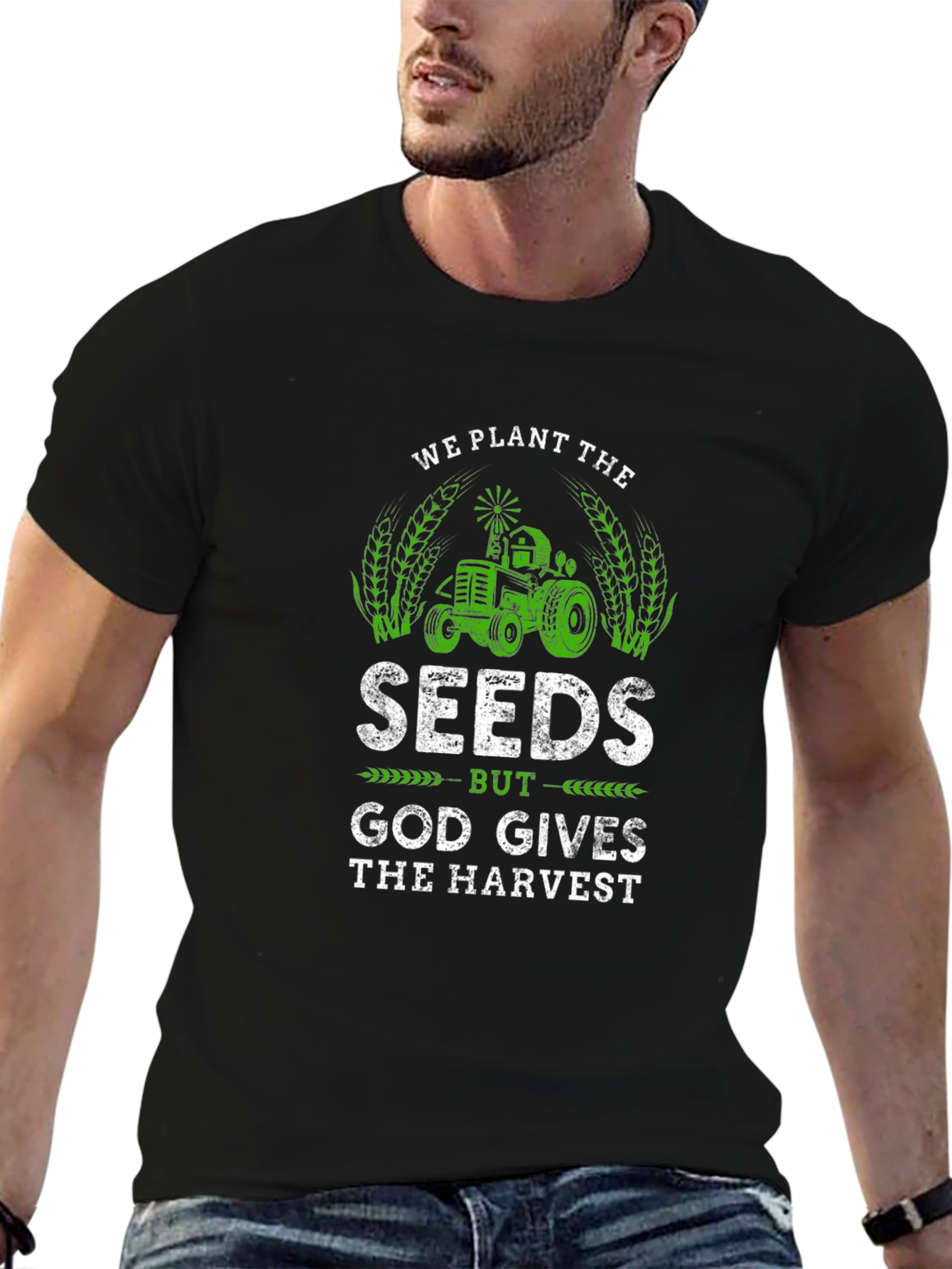 Plant the Seeds T-Shirt: Faith Based Farm Apparel