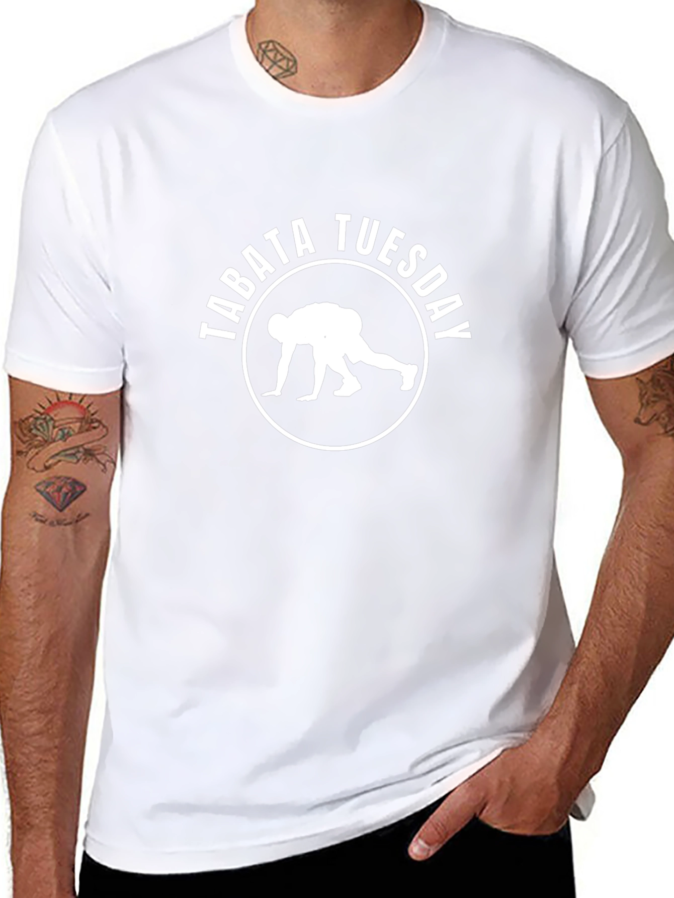 Tabata Tuesday T-Shirt - Black Graphic Tee