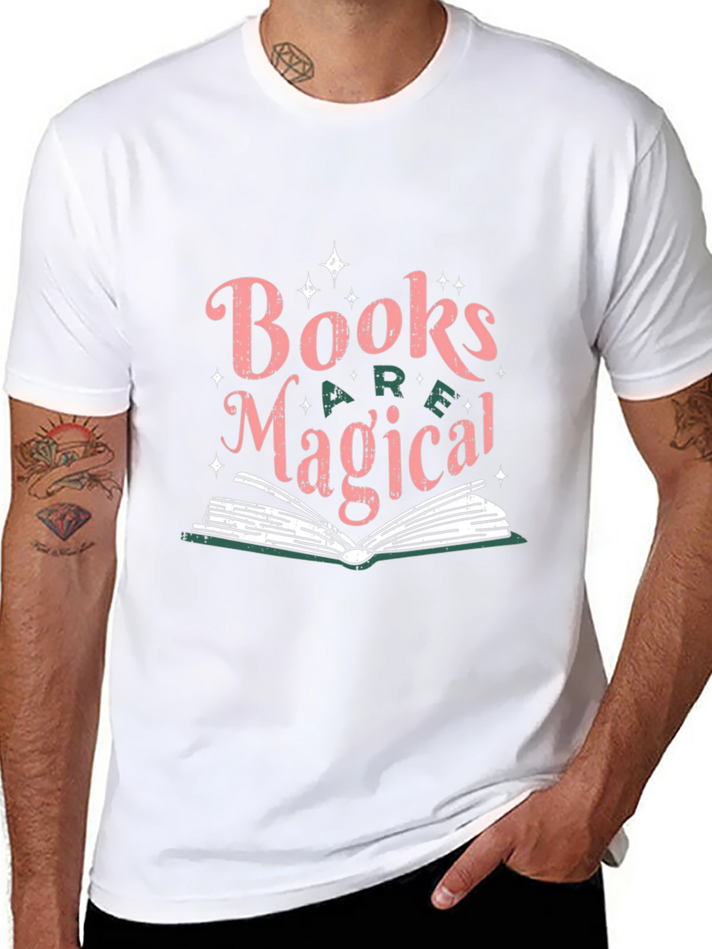 Books Are Magical Graphic T-Shirt