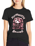 Purrfectly Geared Cat T-Shirt