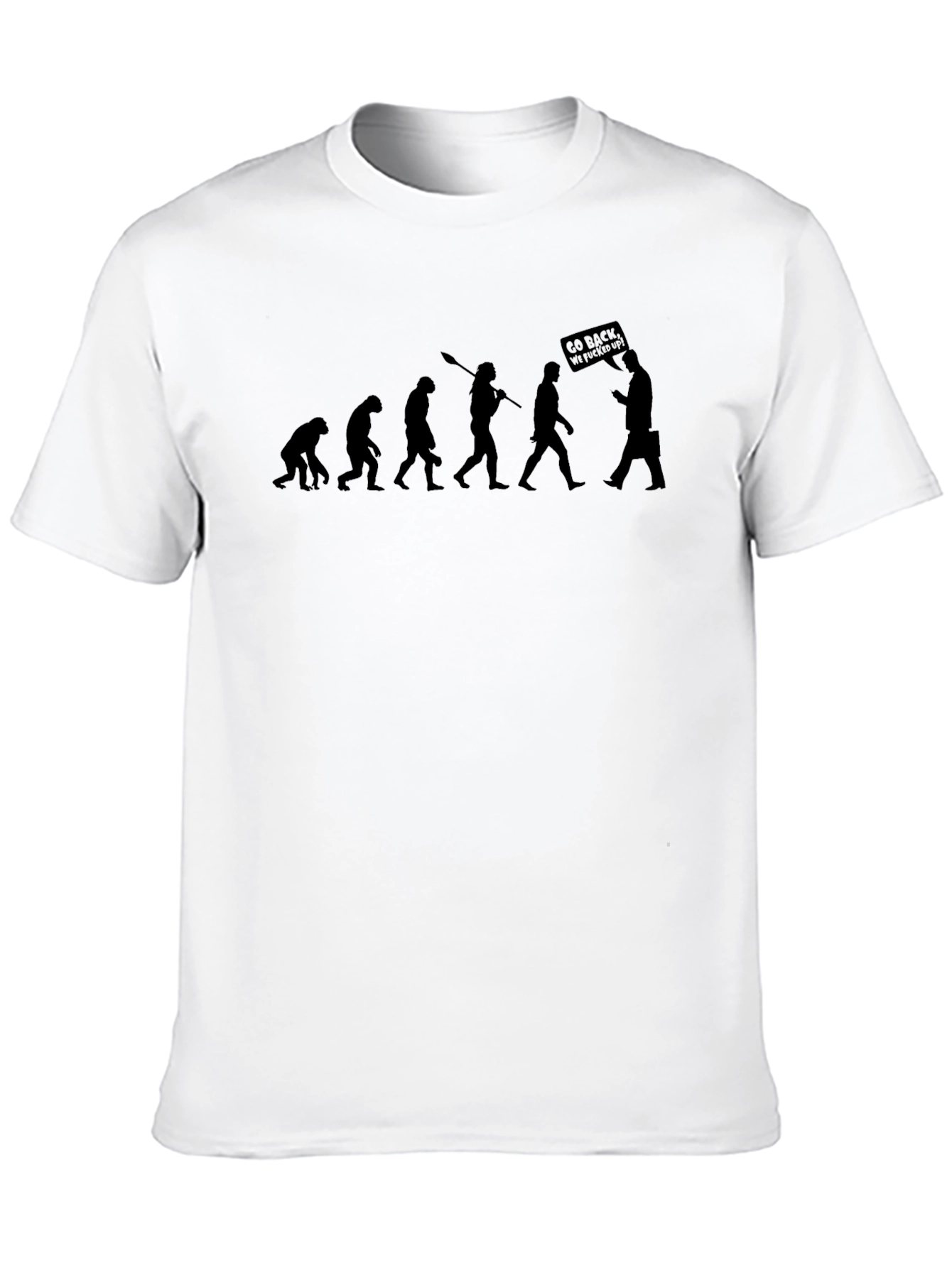 Evolution Go Back T-Shirt