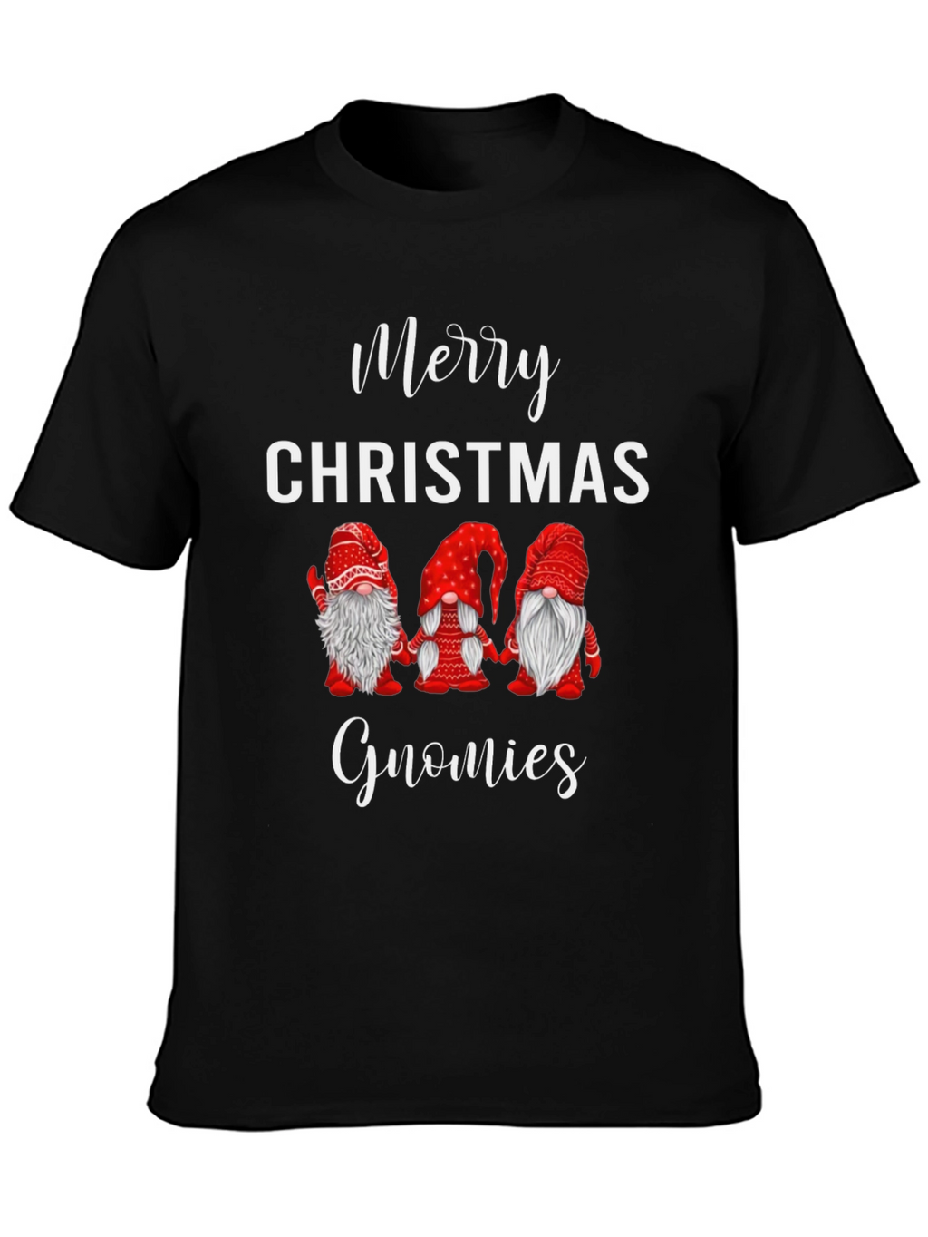 Merry Christmas Gnomies Graphic Tee