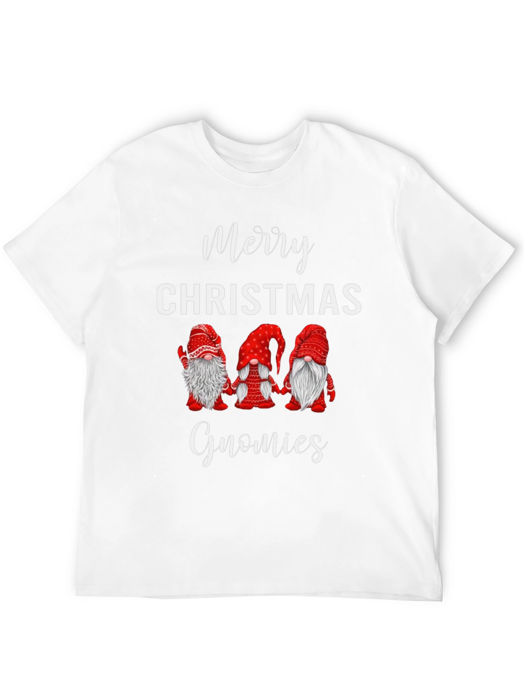 Merry Christmas Gnomies Graphic Tee