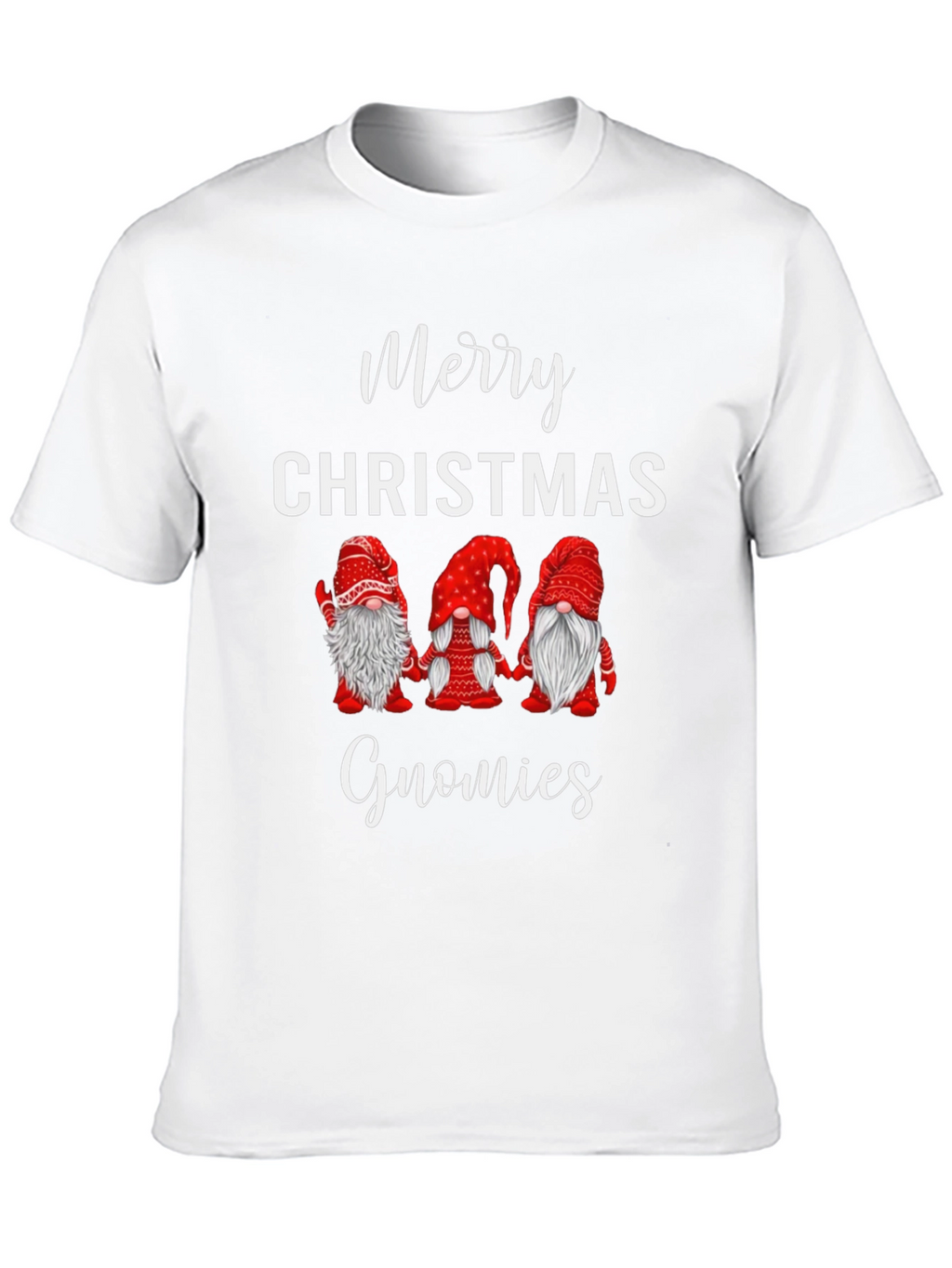 Merry Christmas Gnomies Graphic Tee