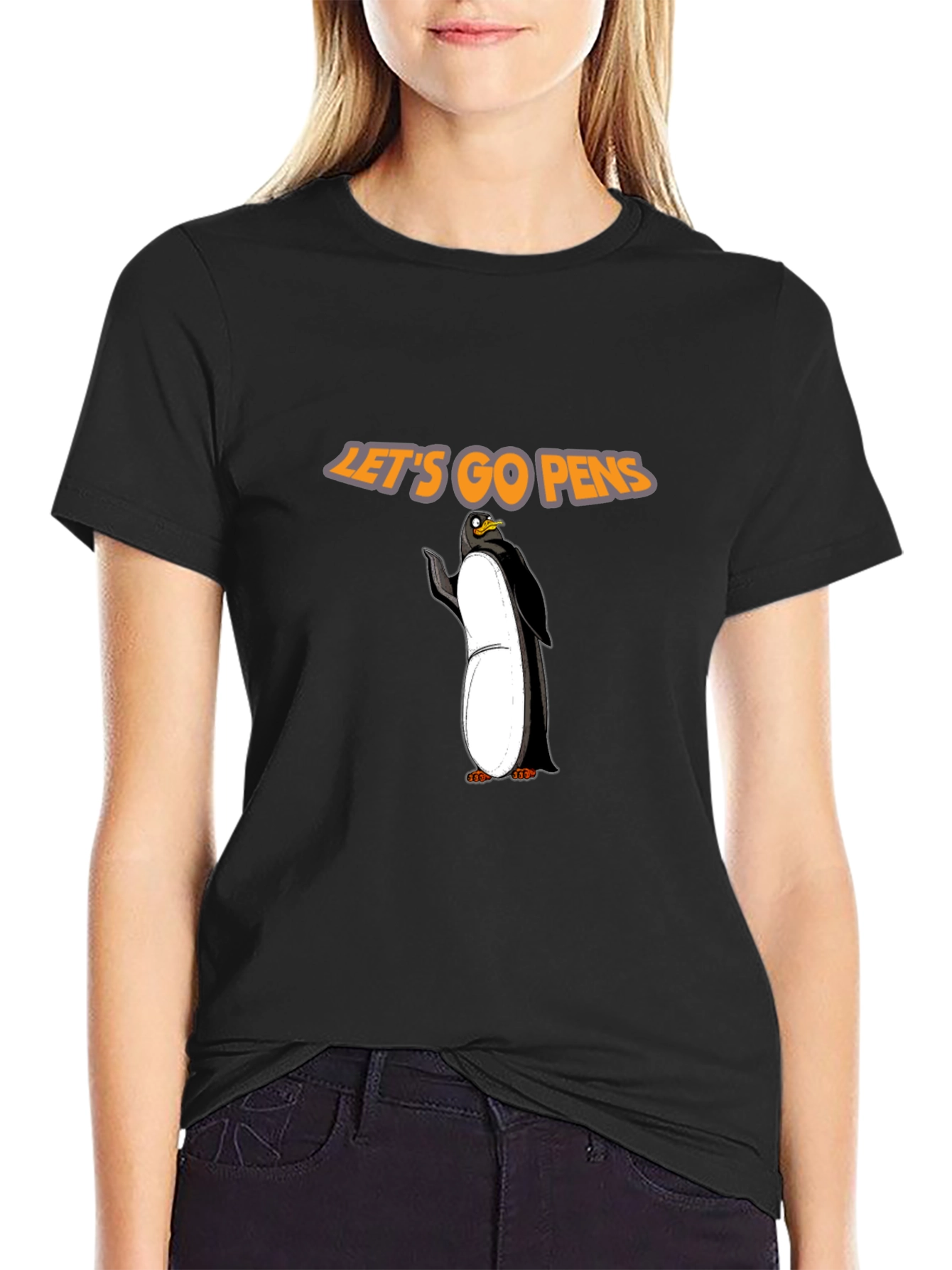 Lets Go Pens Graphic T-Shirt