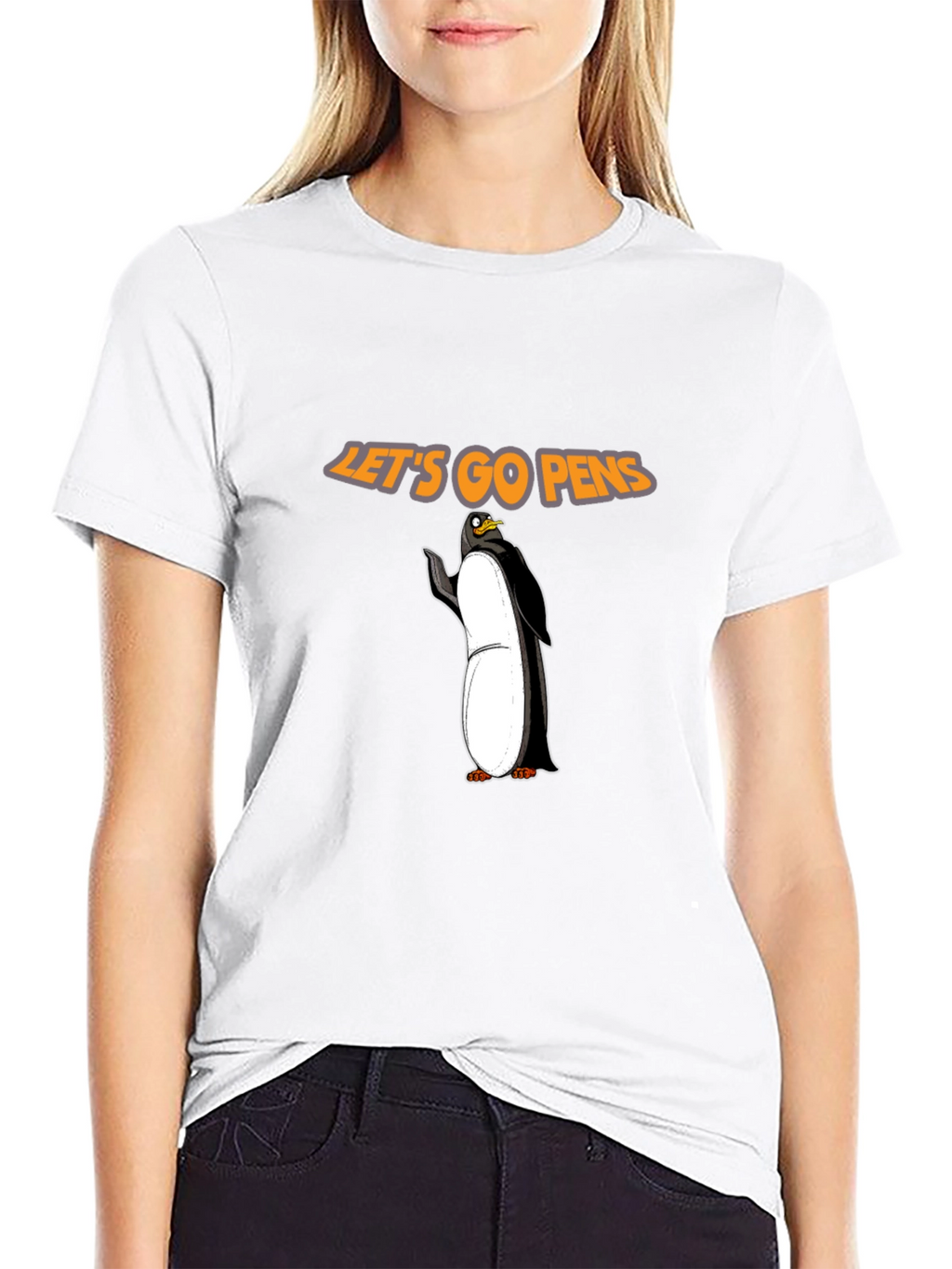 Lets Go Pens Graphic T-Shirt